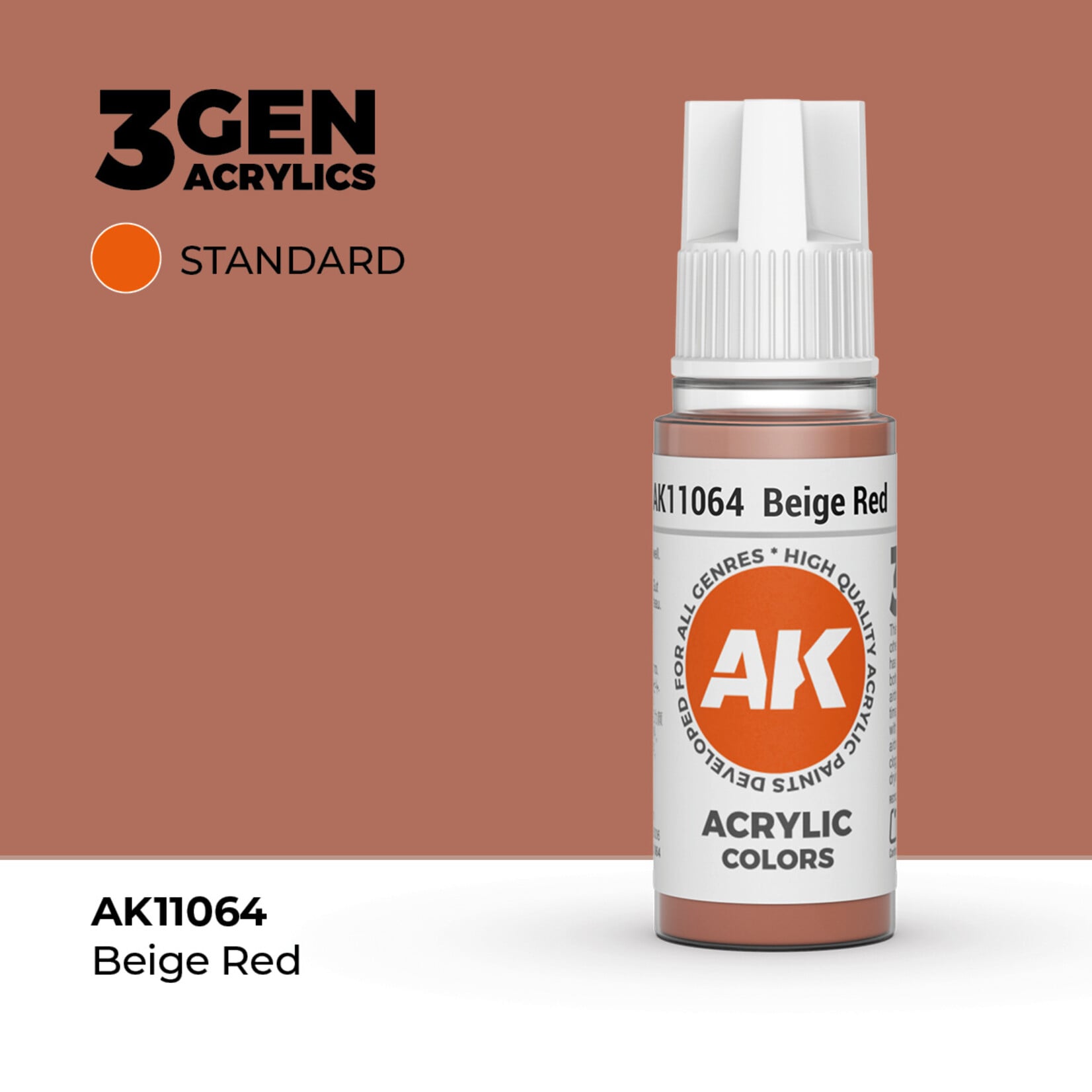 AK Interactive AK Interactive: 3G - Beige Red 17ml