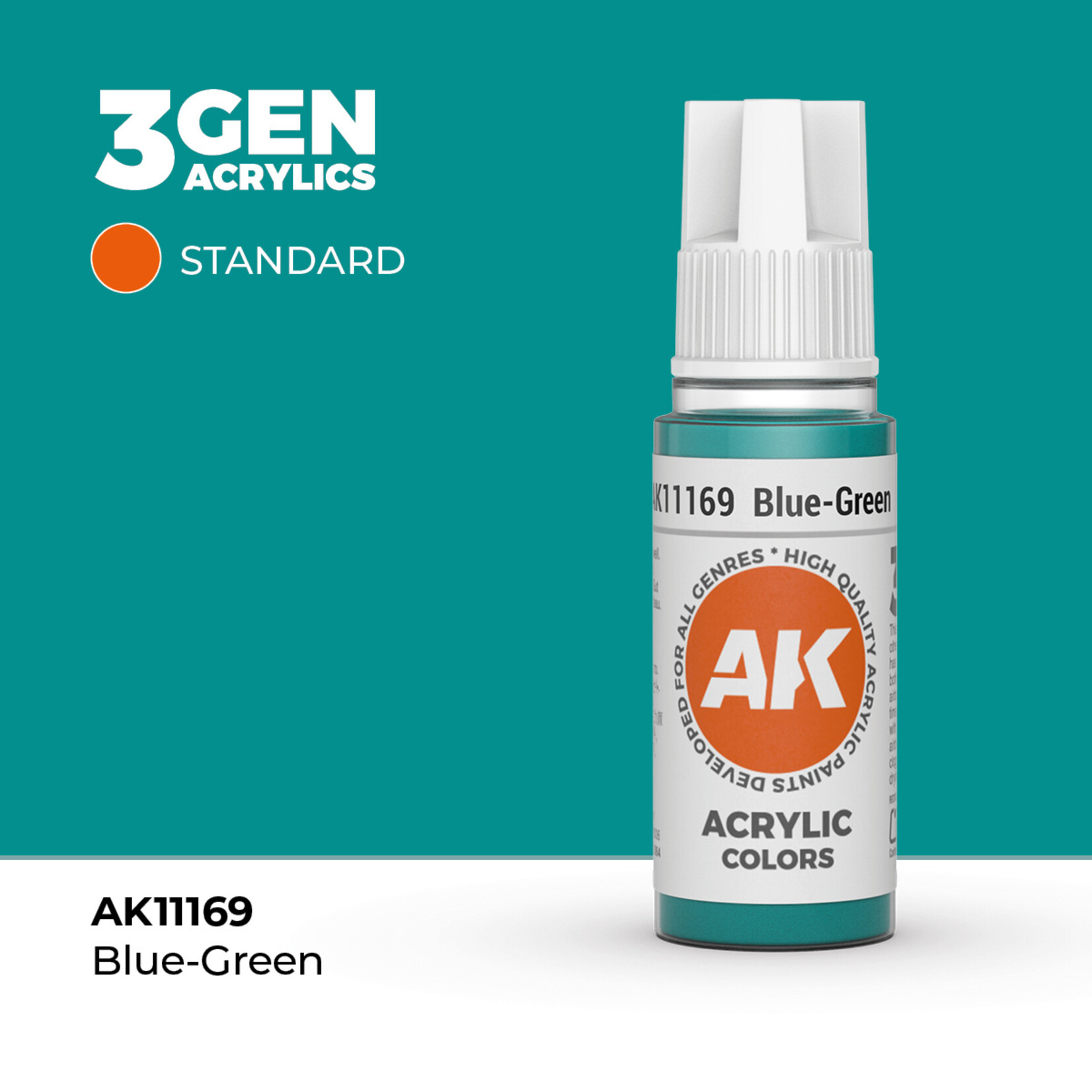 AK Interactive AK Interactive: 3G - Blue-Green 17ml