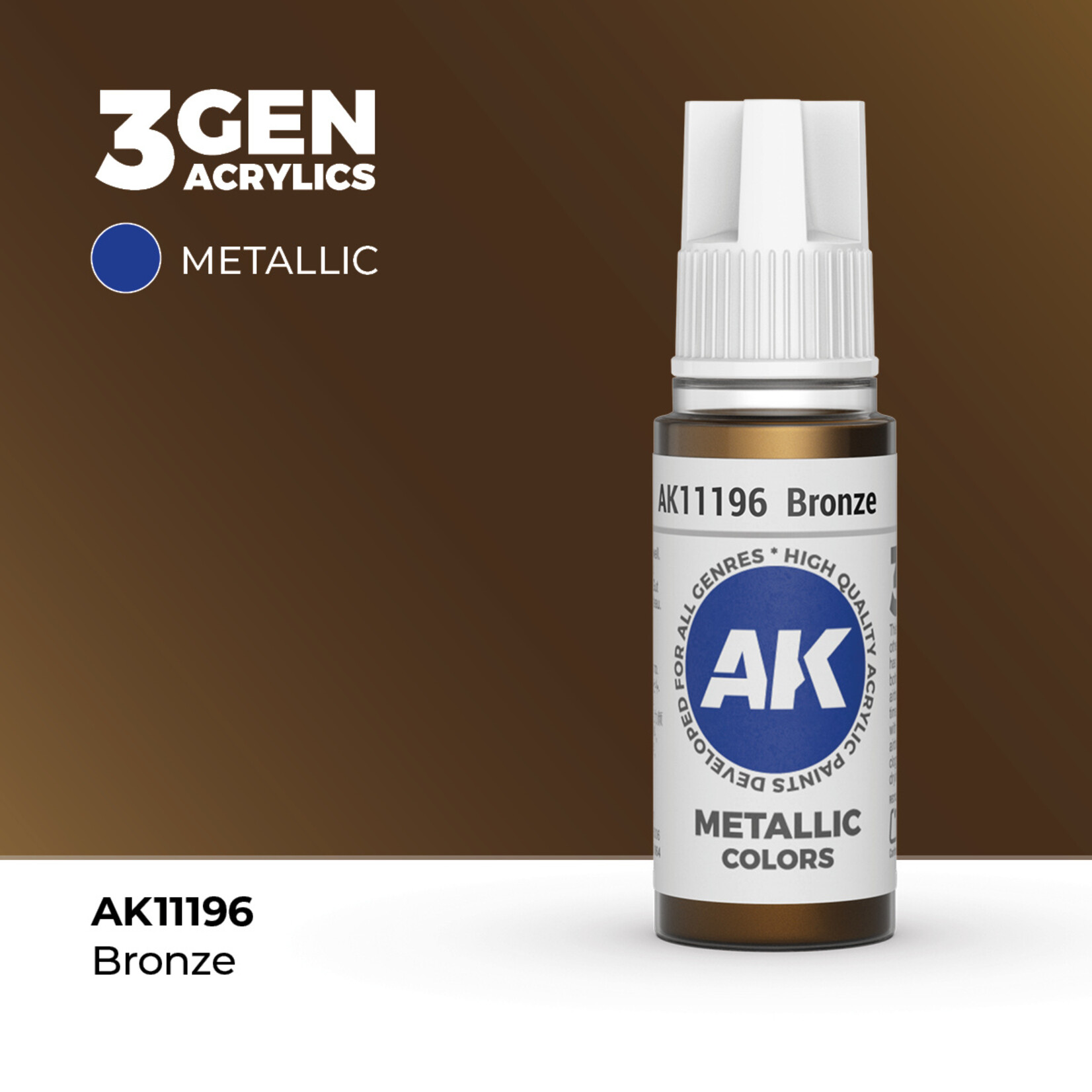 AK Interactive AK Interactive: 3G - Bronze 17ml