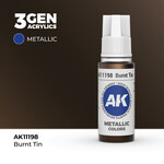 AK Interactive AK Interactive: 3G - Burnt Tin 17ml