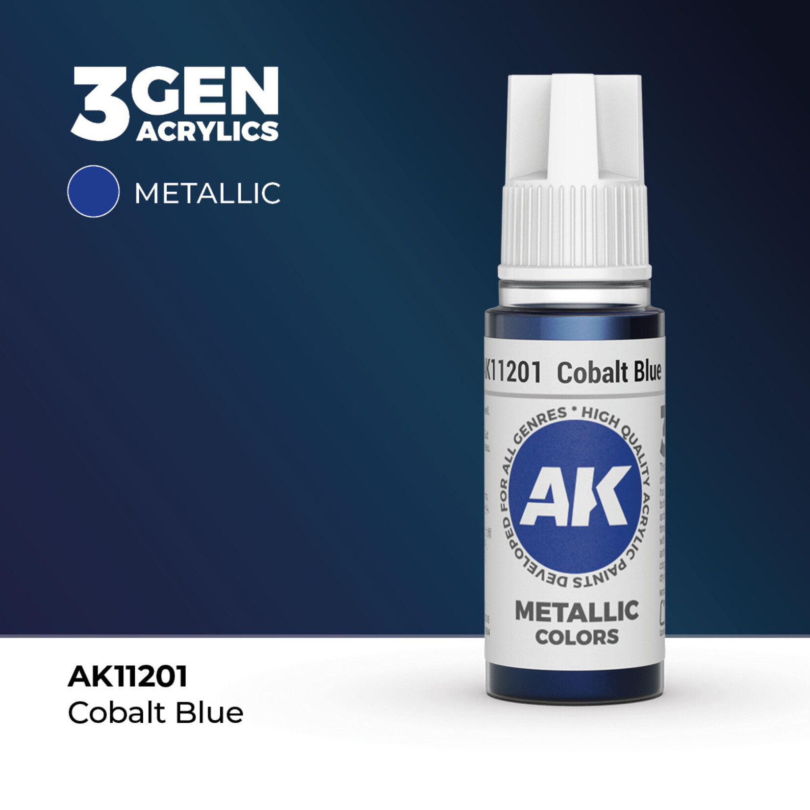 AK Interactive AK Interactive: 3G - Cobalt Blue 17ml
