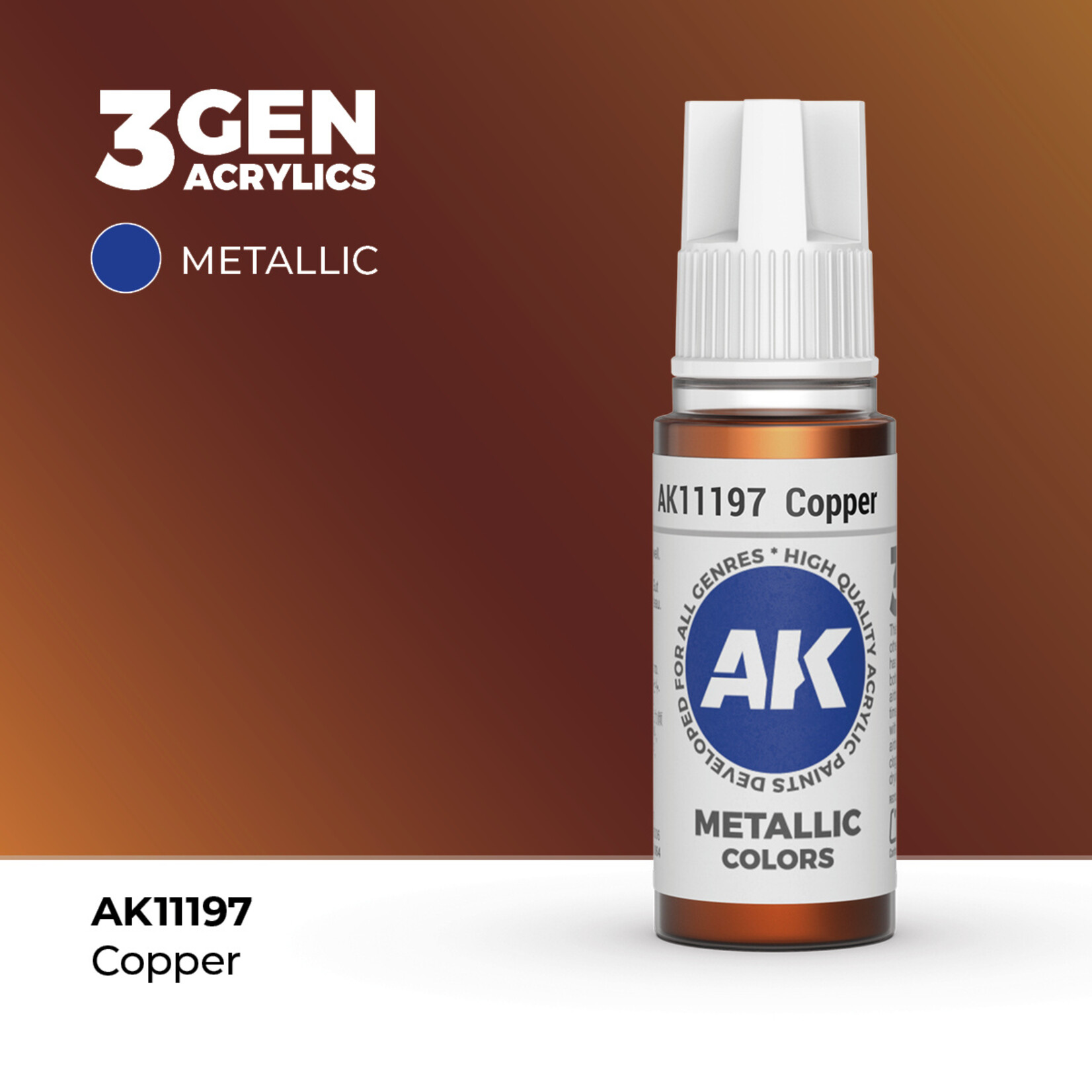 AK Interactive AK Interactive: 3G - Copper 17ml