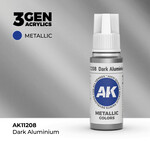 AK Interactive AK Interactive: 3G - Dark Aluminium 17ml - Metallic