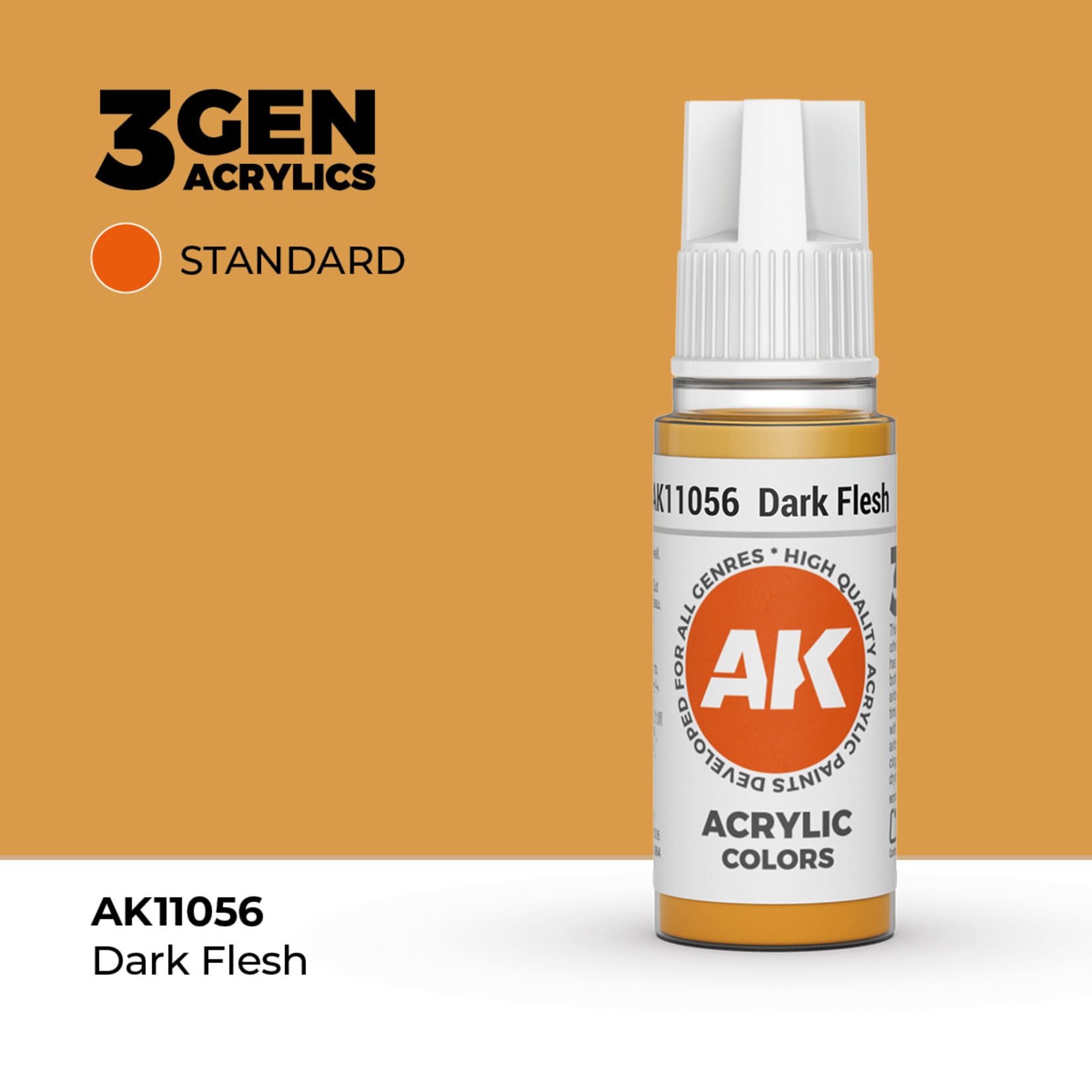AK Interactive AK Interactive: 3G - Dark Flesh 17ml