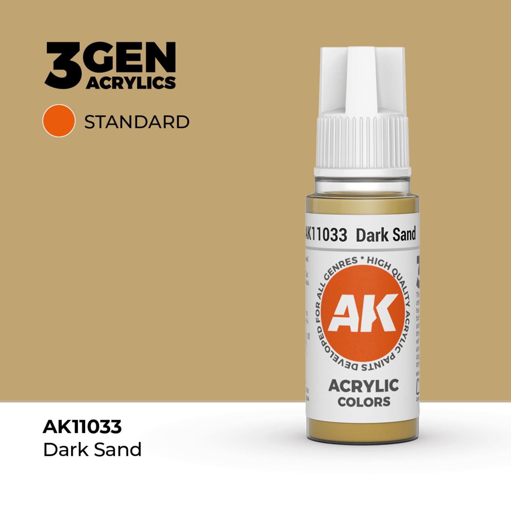 AK Interactive AK Interactive: 3G - Dark Sand 17ml