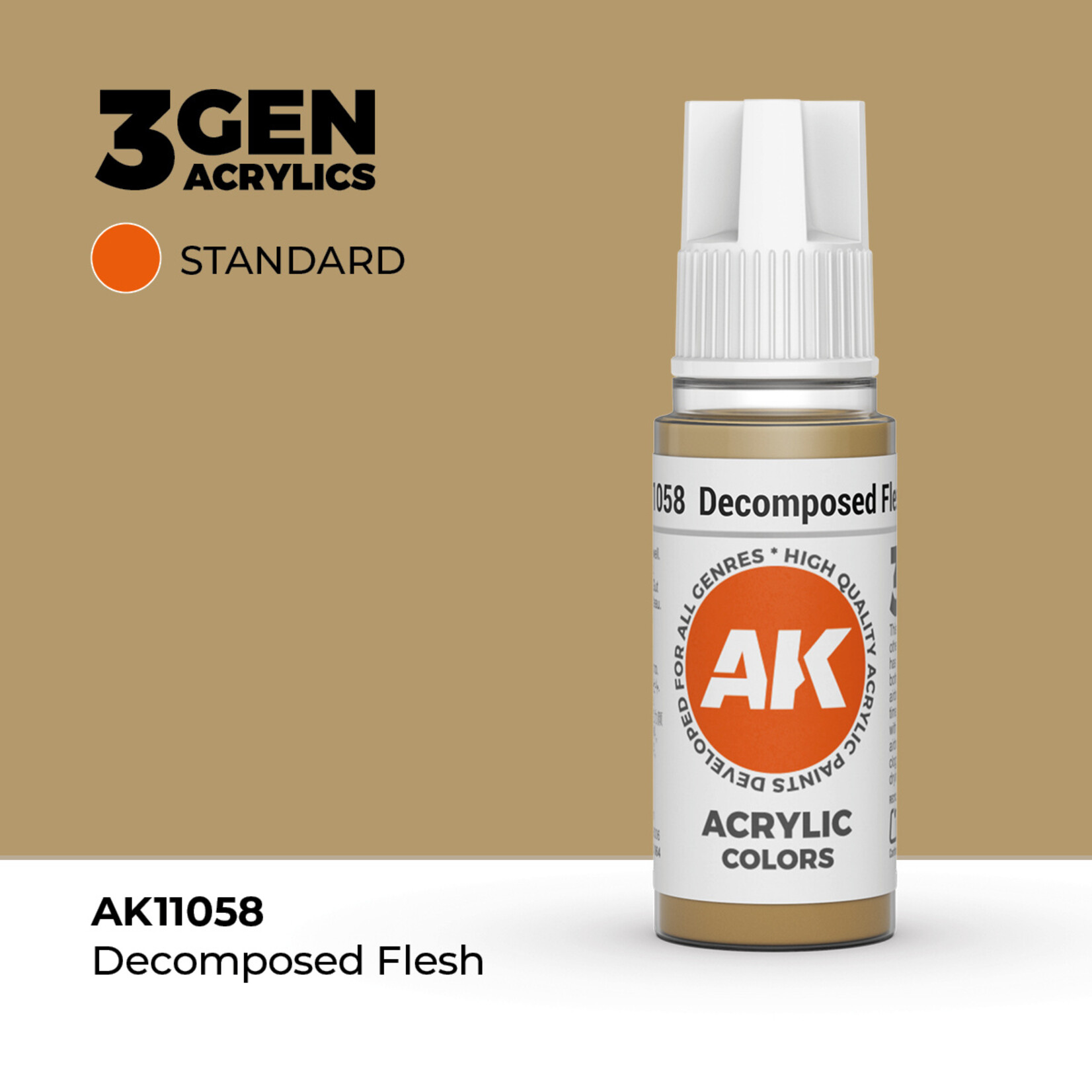AK Interactive AK Interactive: 3G - Decomposed Flesh 17ml