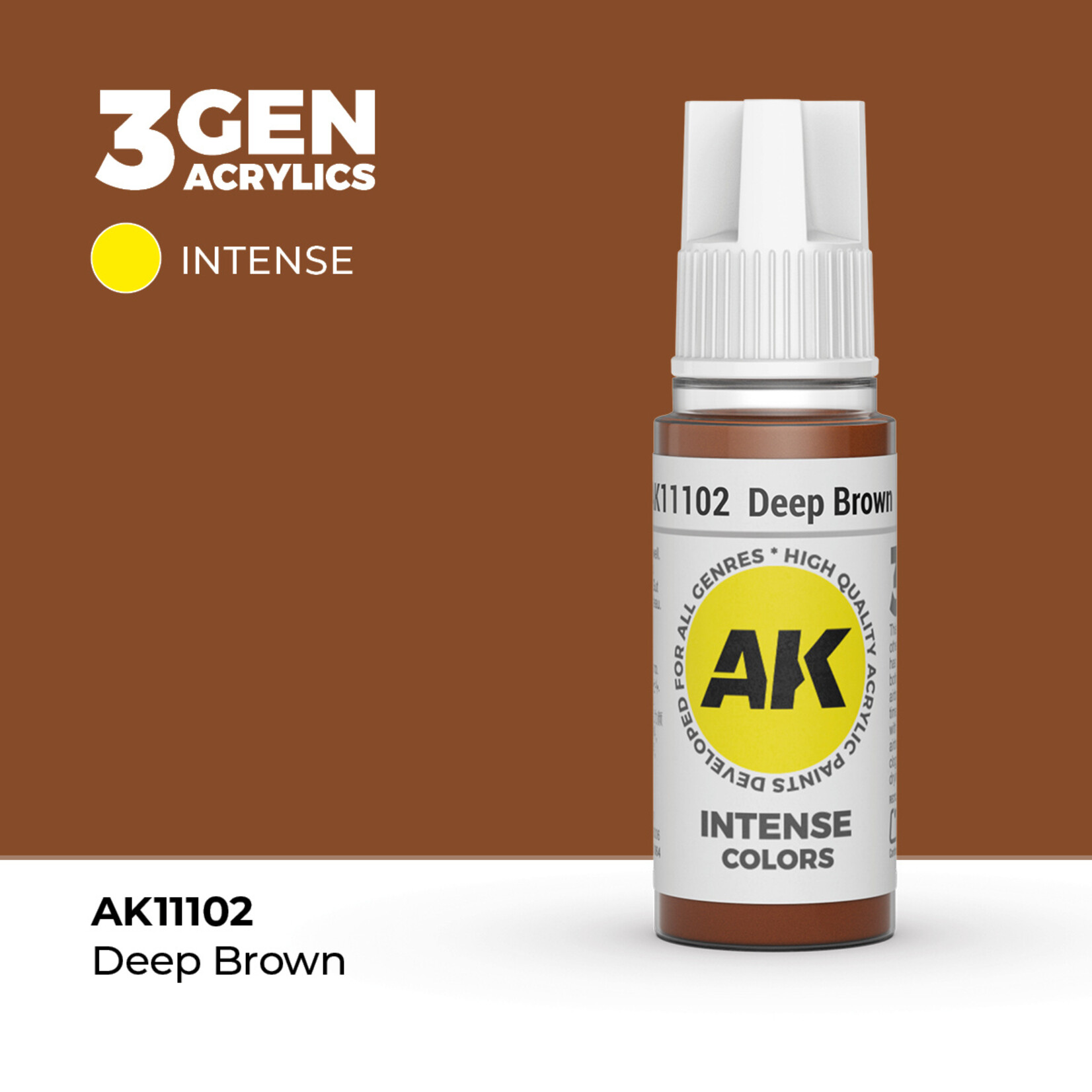 AK Interactive AK Interactive: 3G - Deep Brown 17ml