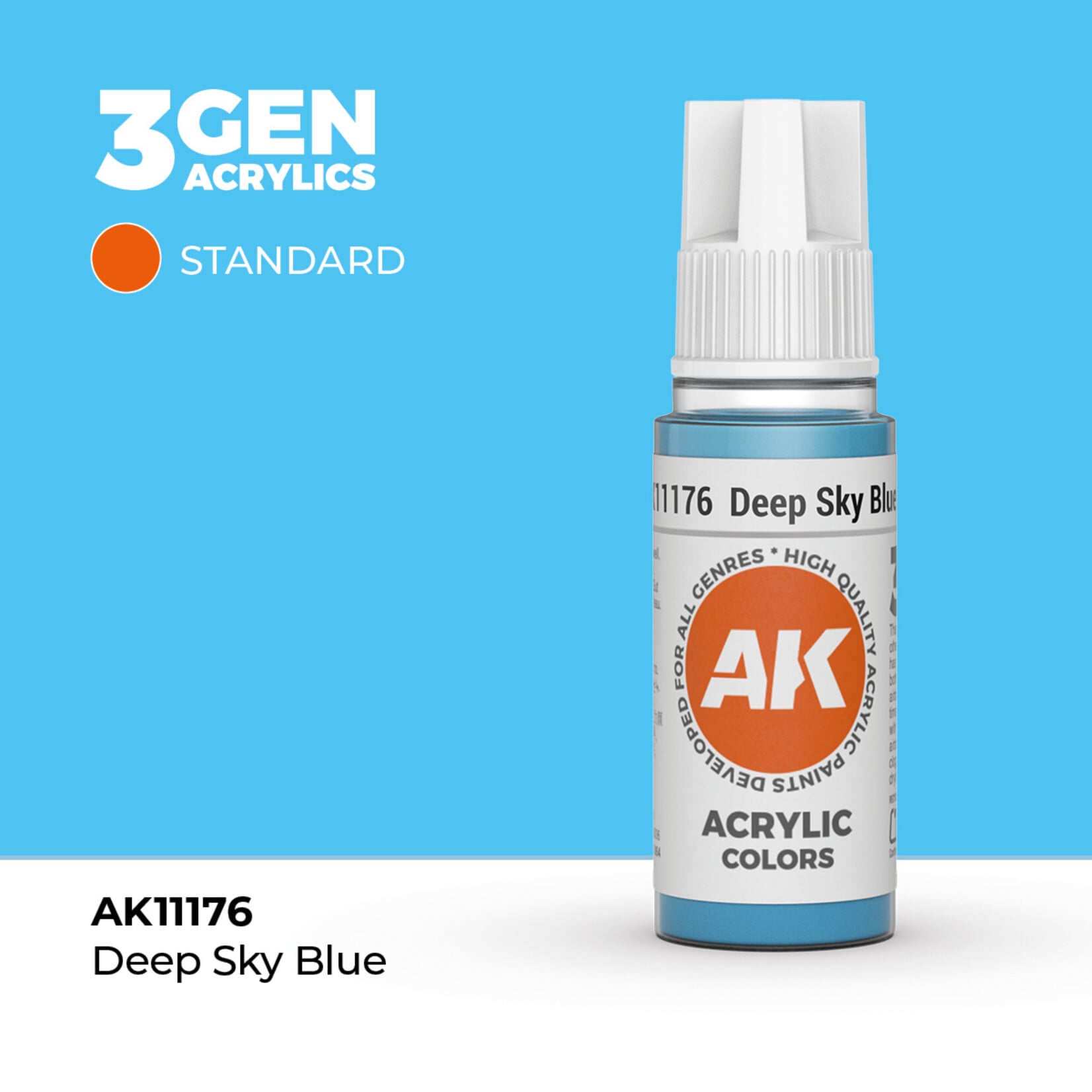 AK Interactive AK Interactive: 3G - Deep Sky Blue 17ml