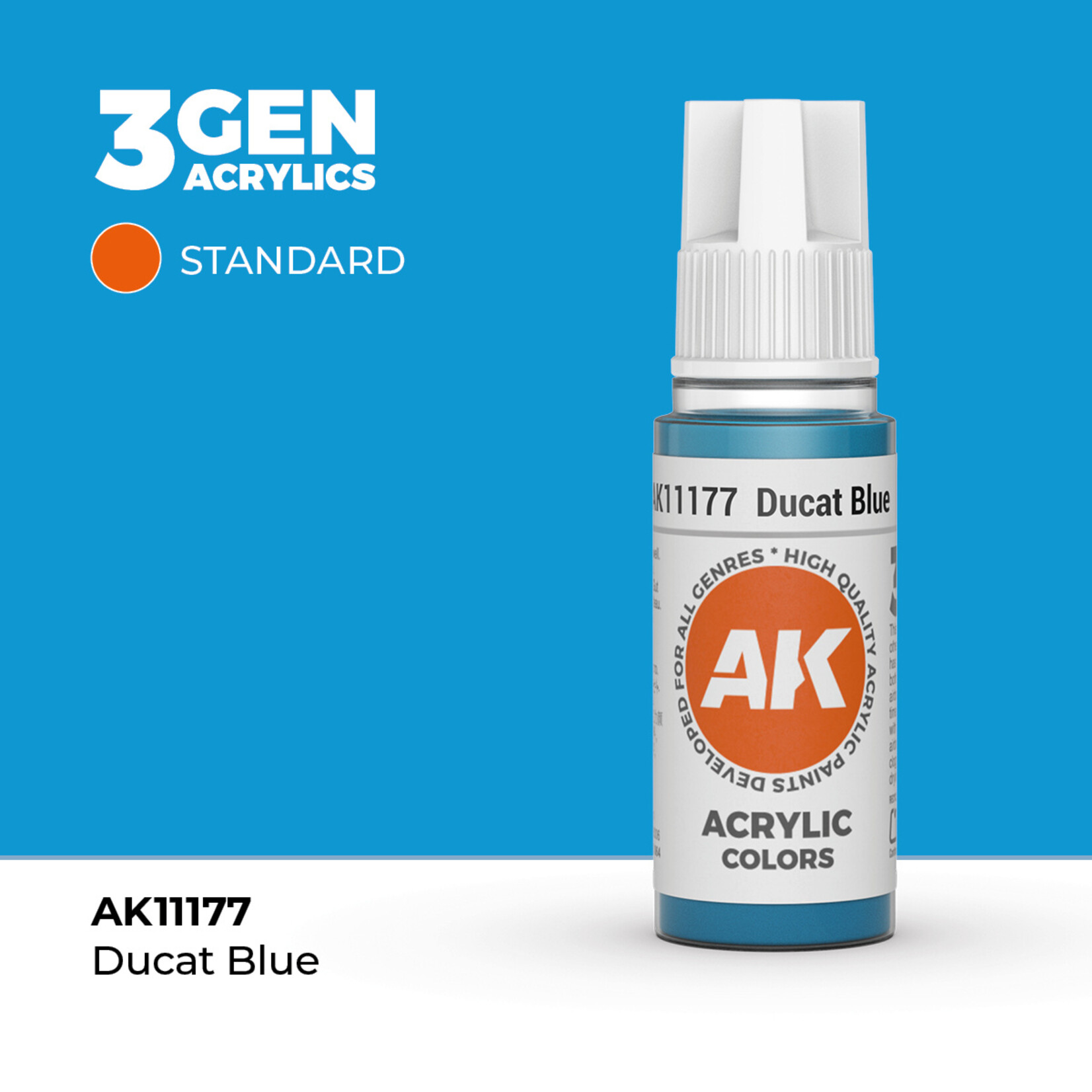 AK Interactive AK Interactive: 3G - Ducat Blue 17ml