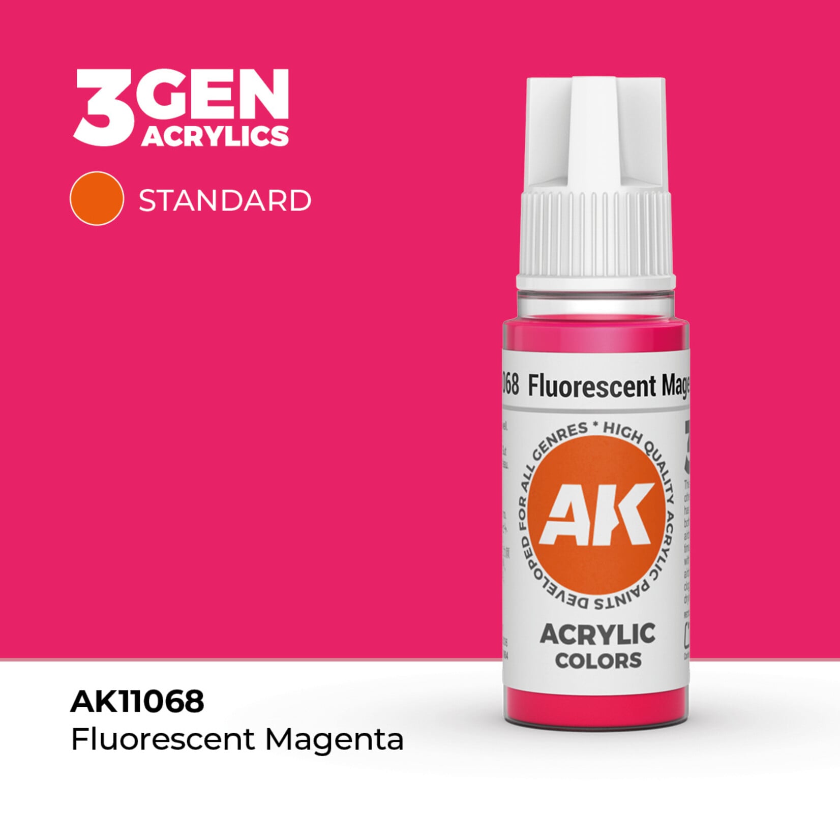 AK Interactive AK Interactive: 3G - Fluorescent Magenta 17ml
