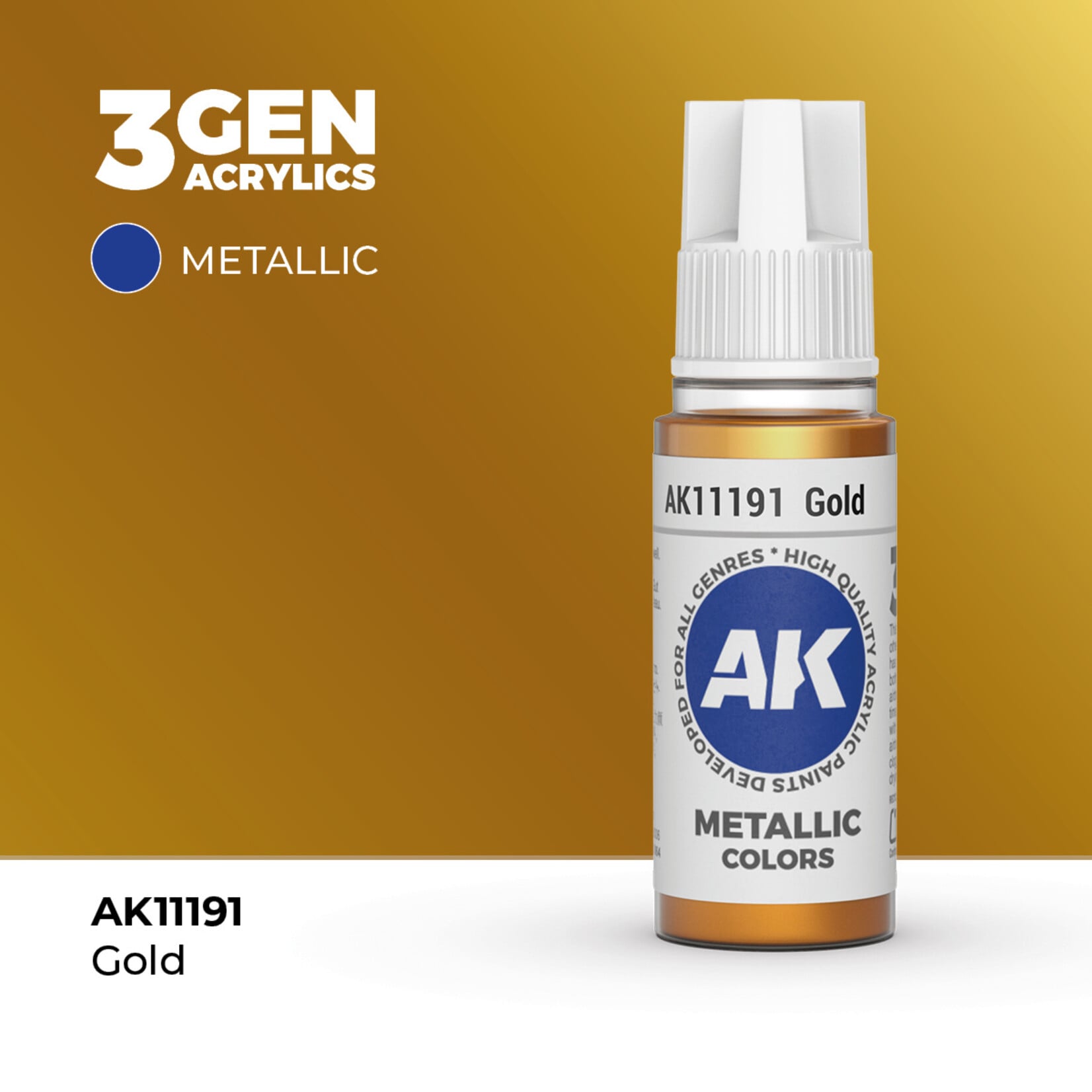 AK Interactive AK Interactive: 3G - Gold 17ml