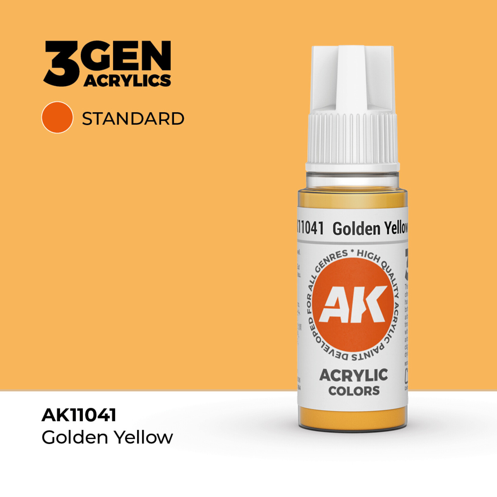 AK Interactive AK Interactive: 3G - Golden Yellow 17ml