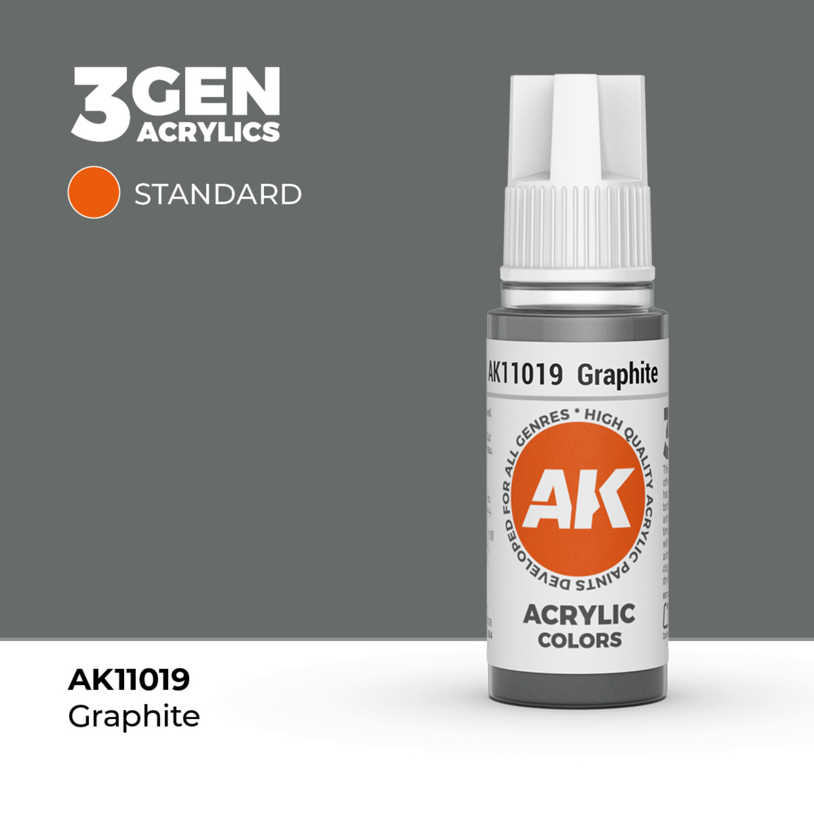 AK Interactive AK Interactive: 3G - Graphite 17ml