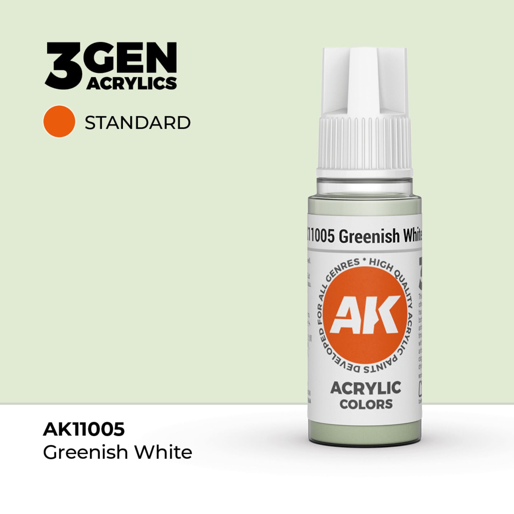 AK Interactive AK Interactive: 3G - Greenish White 17ml