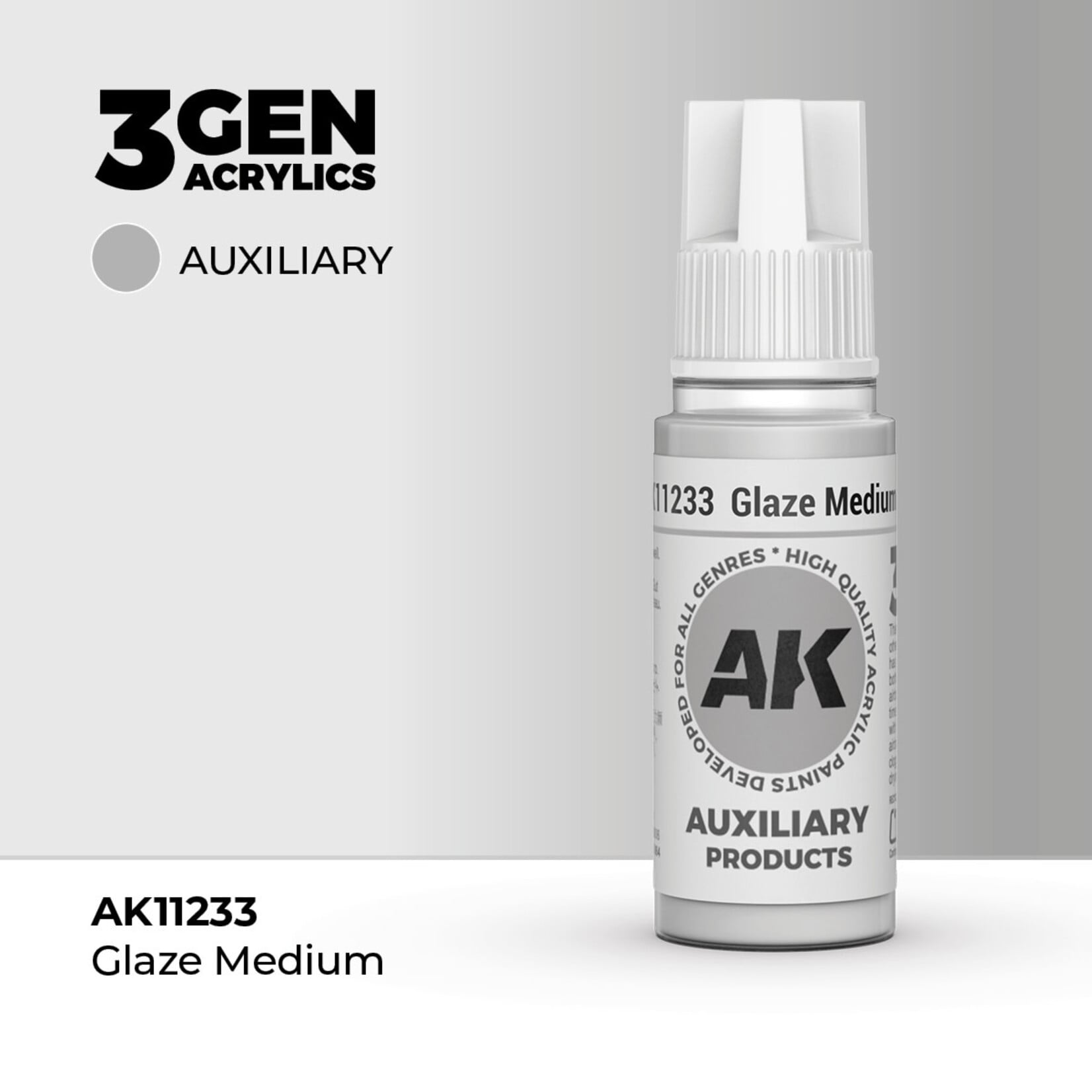 AK Interactive AK Interactive: 3G - Acrylic Glaze Medium 17ml