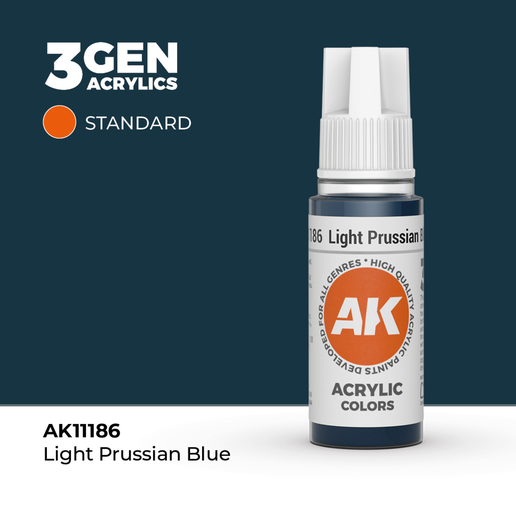 AK Interactive AK Interactive: 3G - Light Prussian Blue 17ml