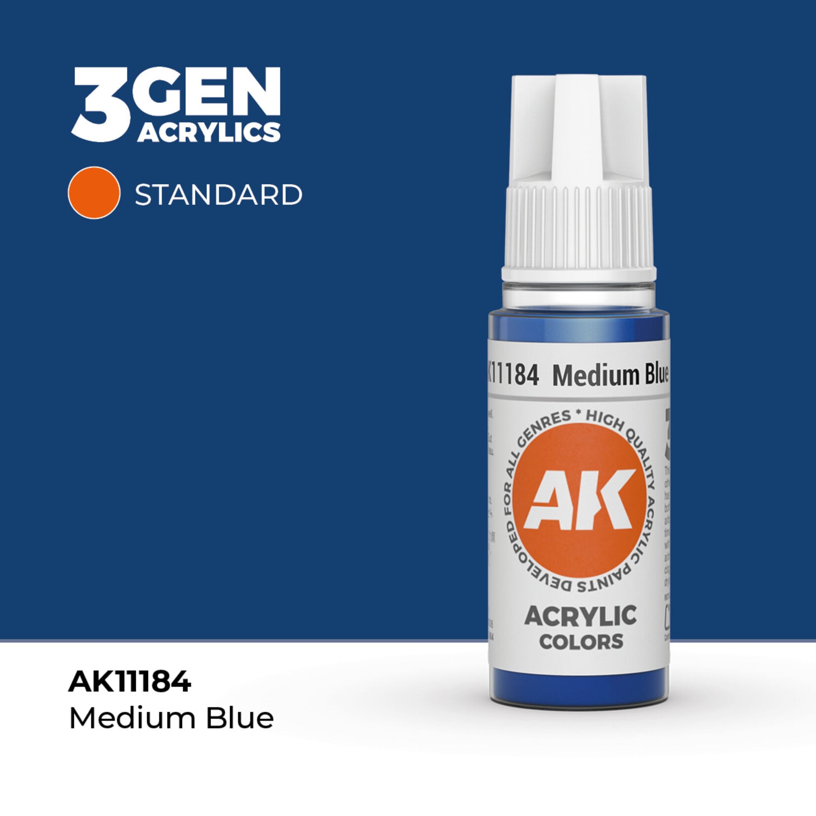 AK Interactive AK Interactive: 3G - Medium Blue 17ml