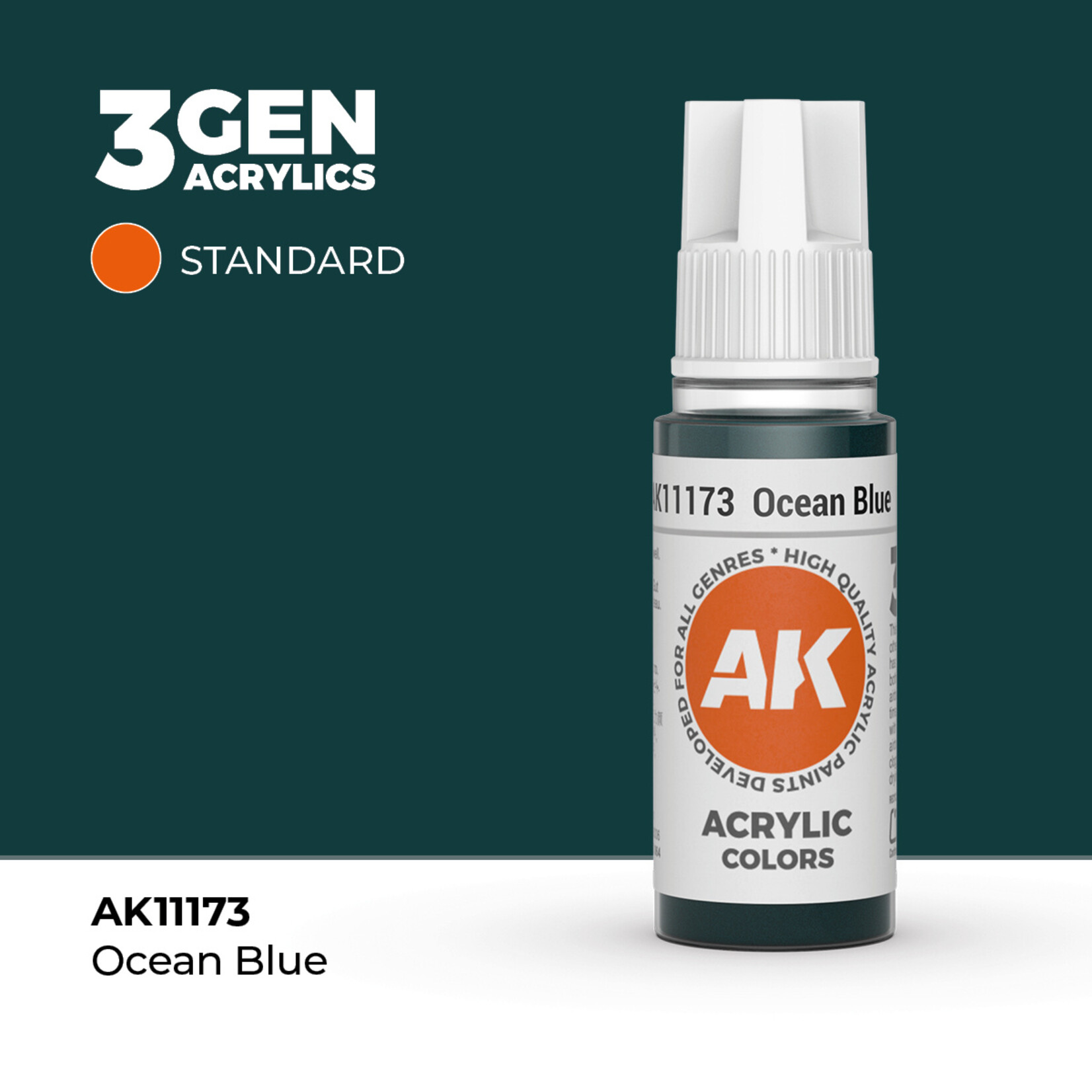 AK Interactive AK Interactive: 3G - Ocean Blue 17ml