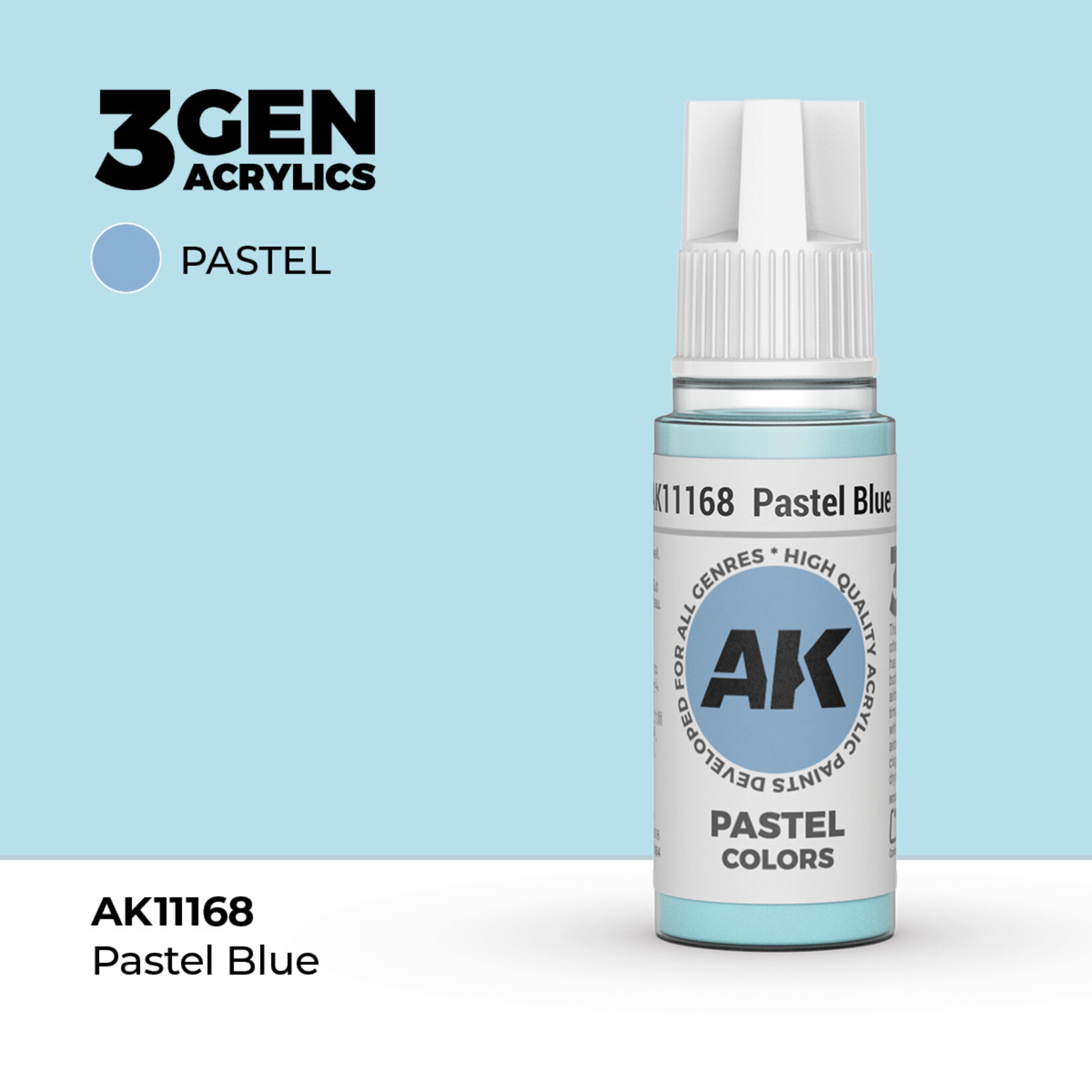 AK Interactive AK Interactive: 3G - Pastel Blue 17ml