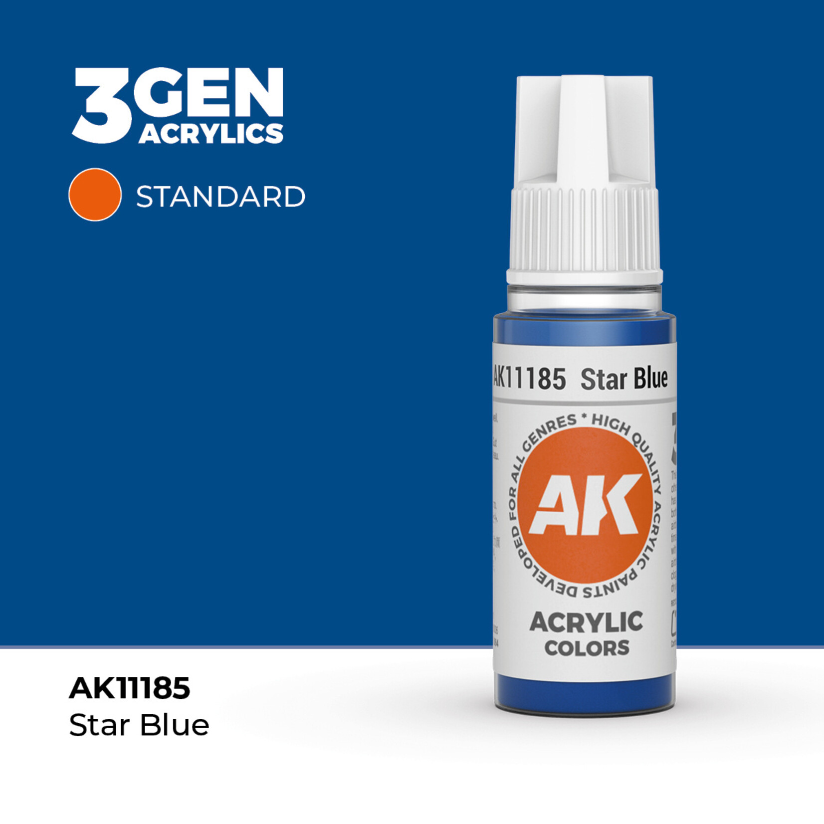 AK Interactive AK Interactive: 3G - Star Blue 17ml - Standard