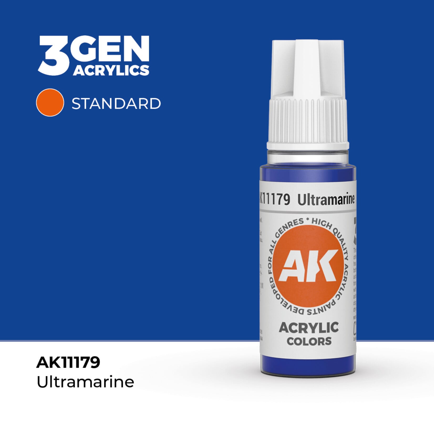 AK Interactive AK Interactive: 3G - Ultramarine 17ml - Standard