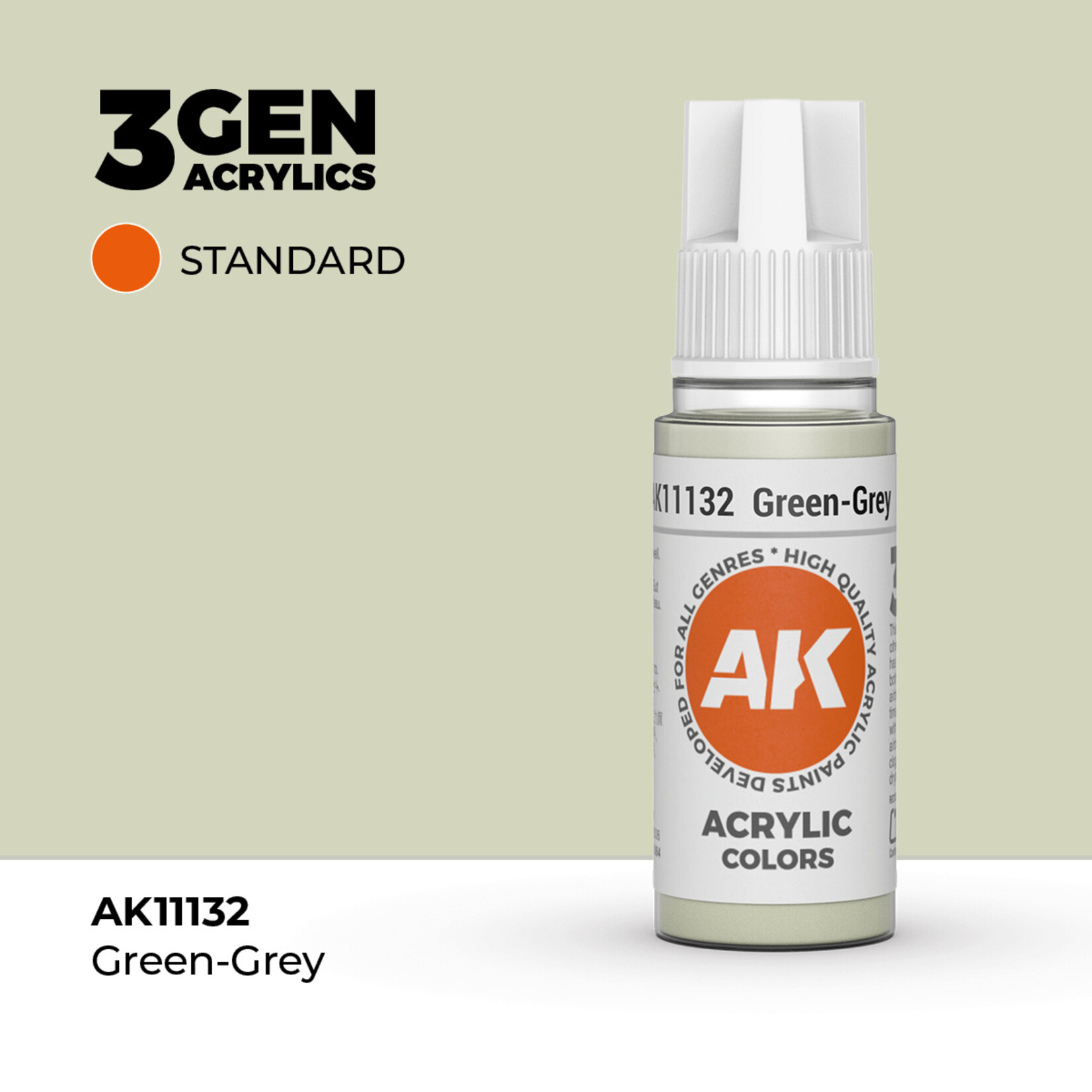 AK Interactive AK Interactive: 3G - Green-Grey 17ml