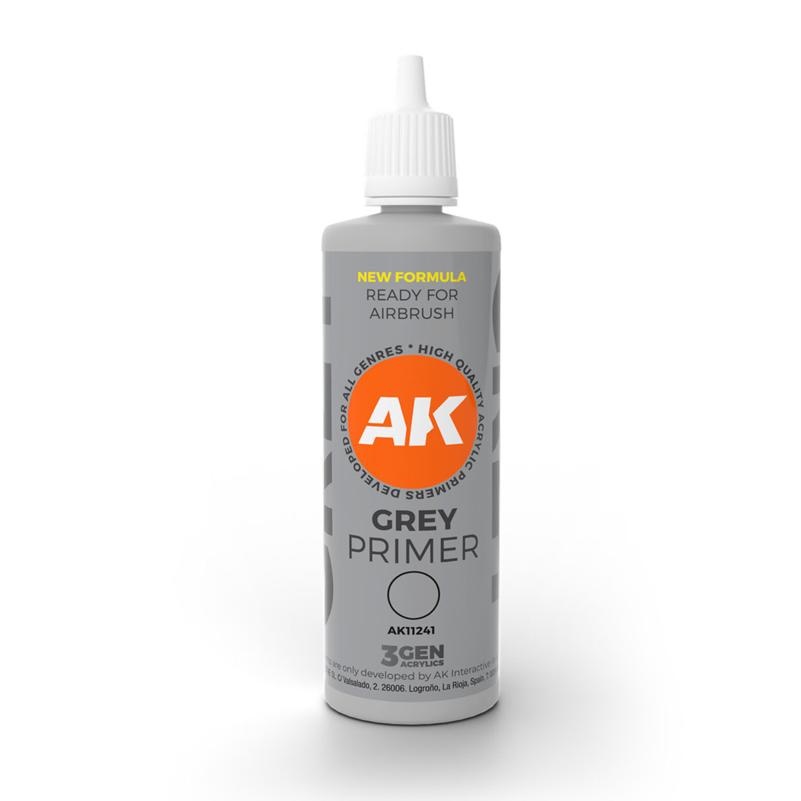 AK Interactive AK Interactive: 3G - Grey Primer 100ml