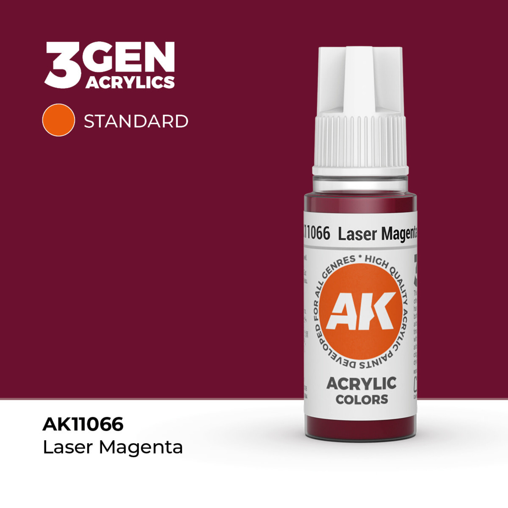 AK Interactive AK Interactive: 3G - Laser Magenta 17ml - Standard