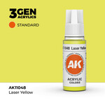 AK Interactive AK Interactive: 3G - Laser Yellow 17ml - Standard