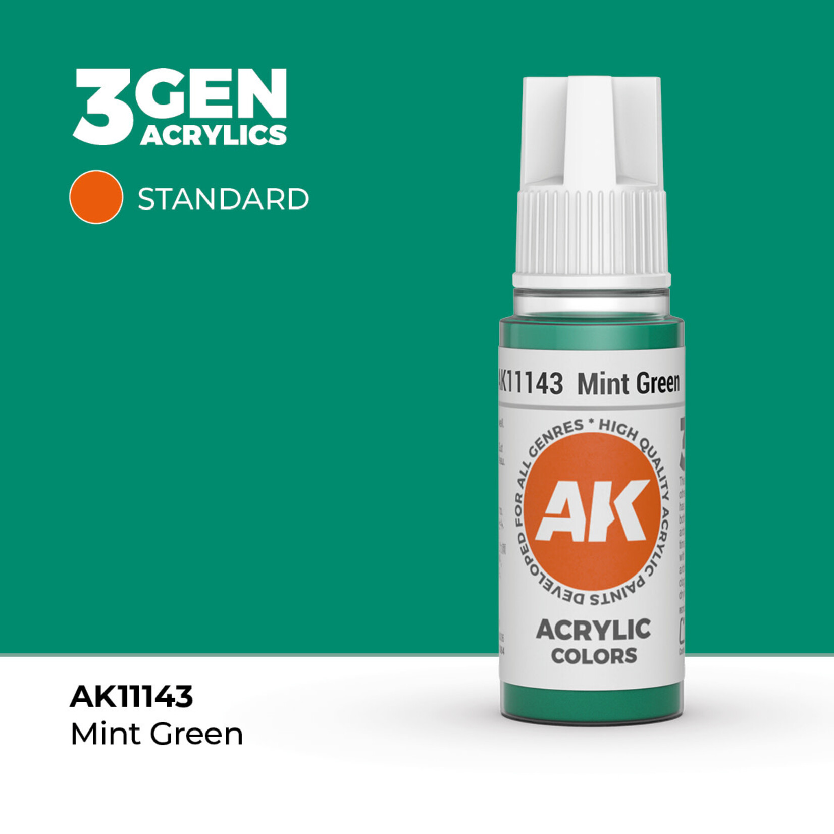 AK Interactive AK Interactive: 3G - Mint Green 17ml - Standard