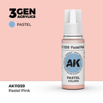 AK Interactive AK Interactive: 3G - Pastel Pink 17ml - Pastel