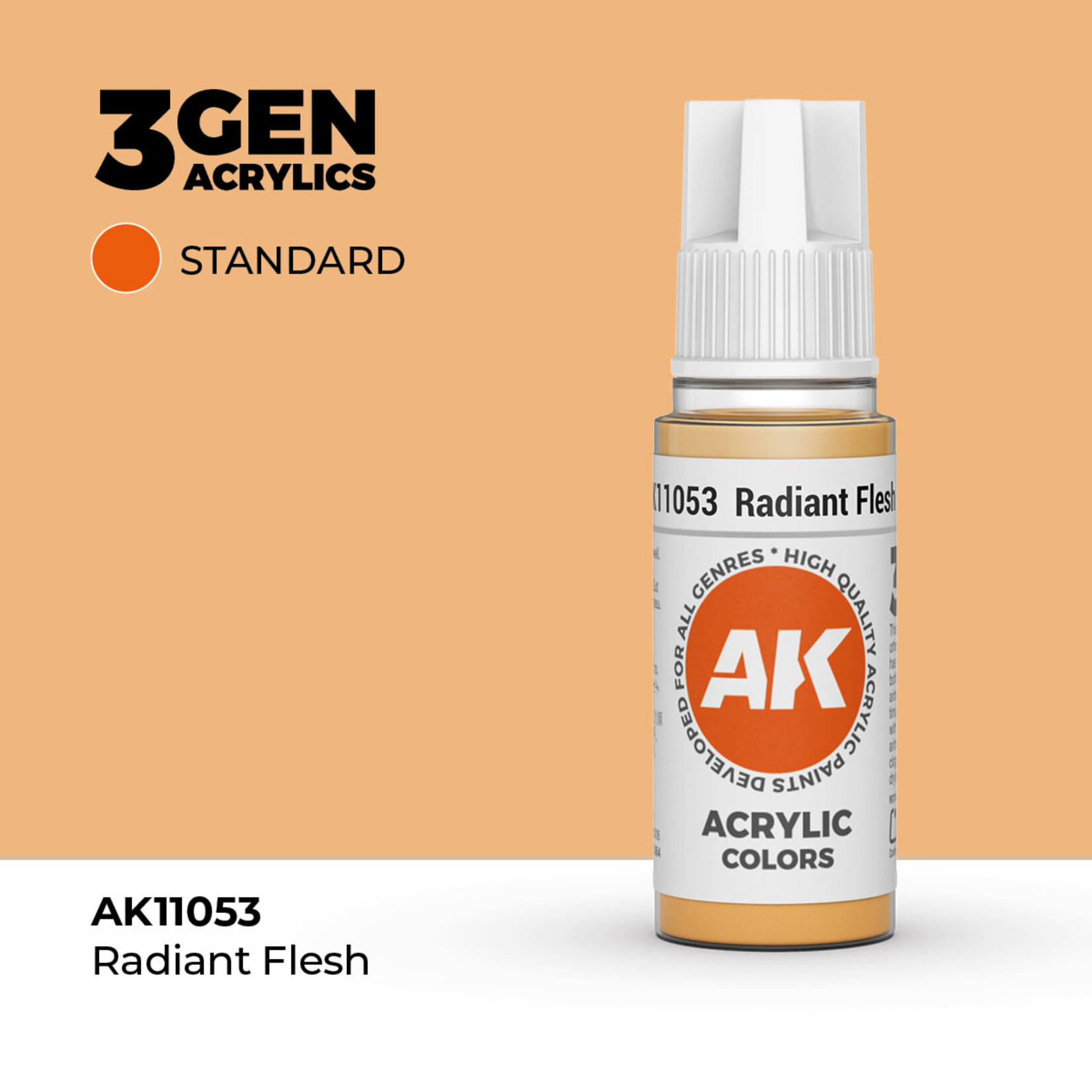 AK Interactive AK Interactive: 3G - Radiant Flesh 17ml - Standard