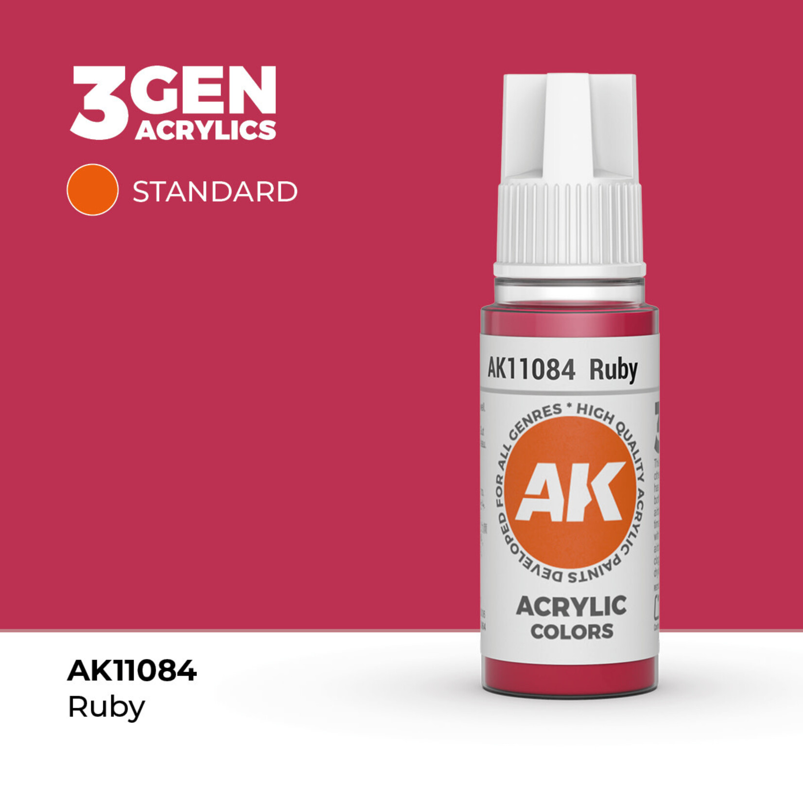 AK Interactive AK Interactive: 3G - Ruby 17ml - Standard