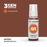 AK Interactive AK Interactive: 3G - Saddle Brown 17ml - Standard