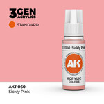 AK Interactive AK Interactive: 3G - Sickly Pink 17ml - Standard