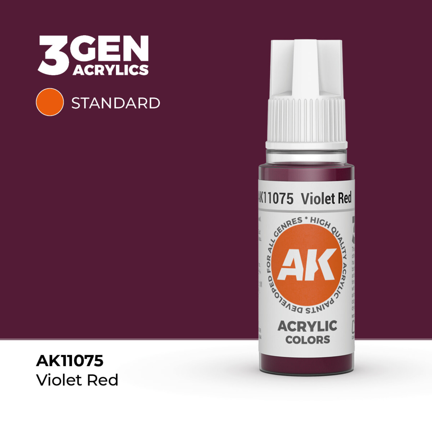 AK Interactive AK Interactive: 3G - Violet Red 17ml - Standard