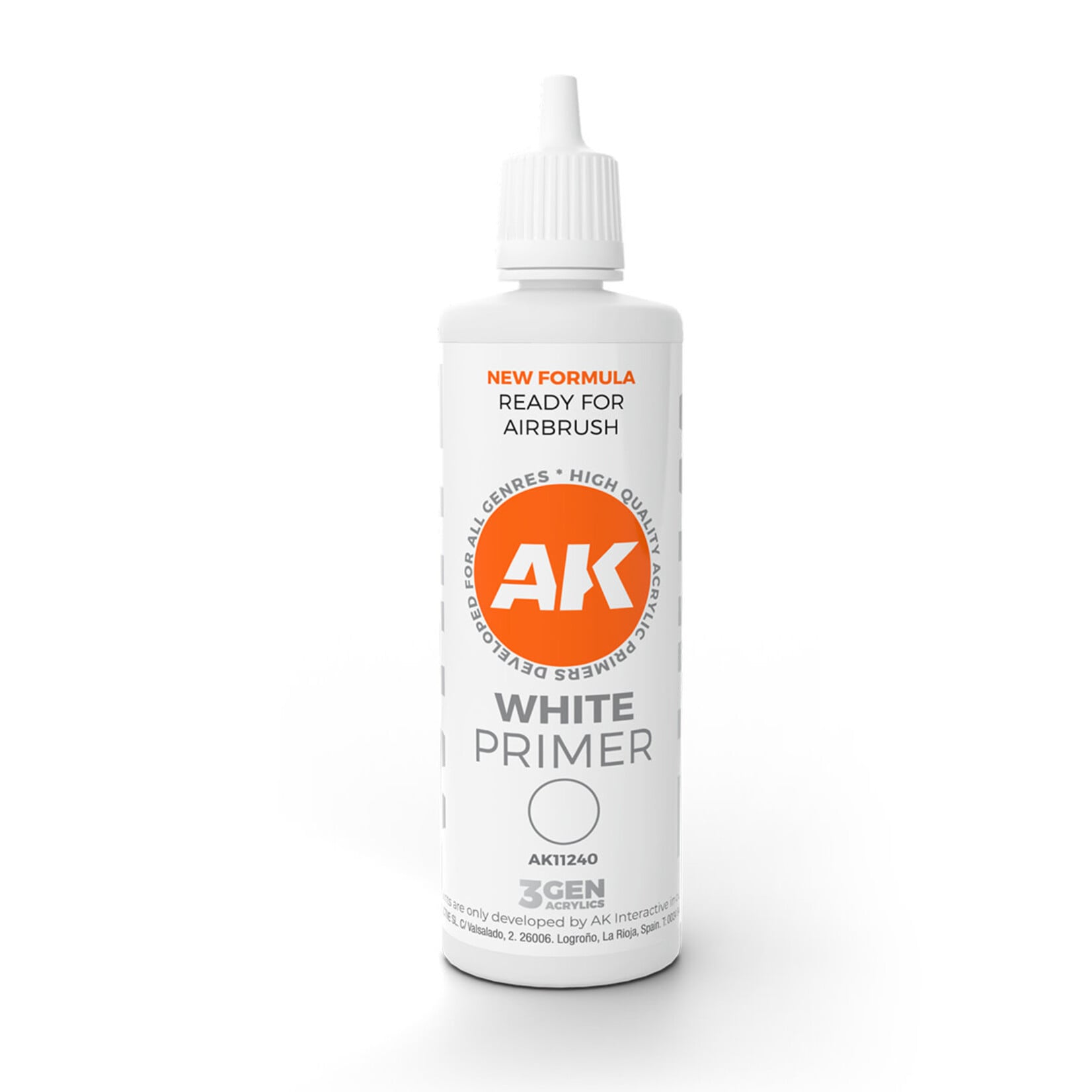 AK Interactive AK Interactive: 3G - White Primer 100ml