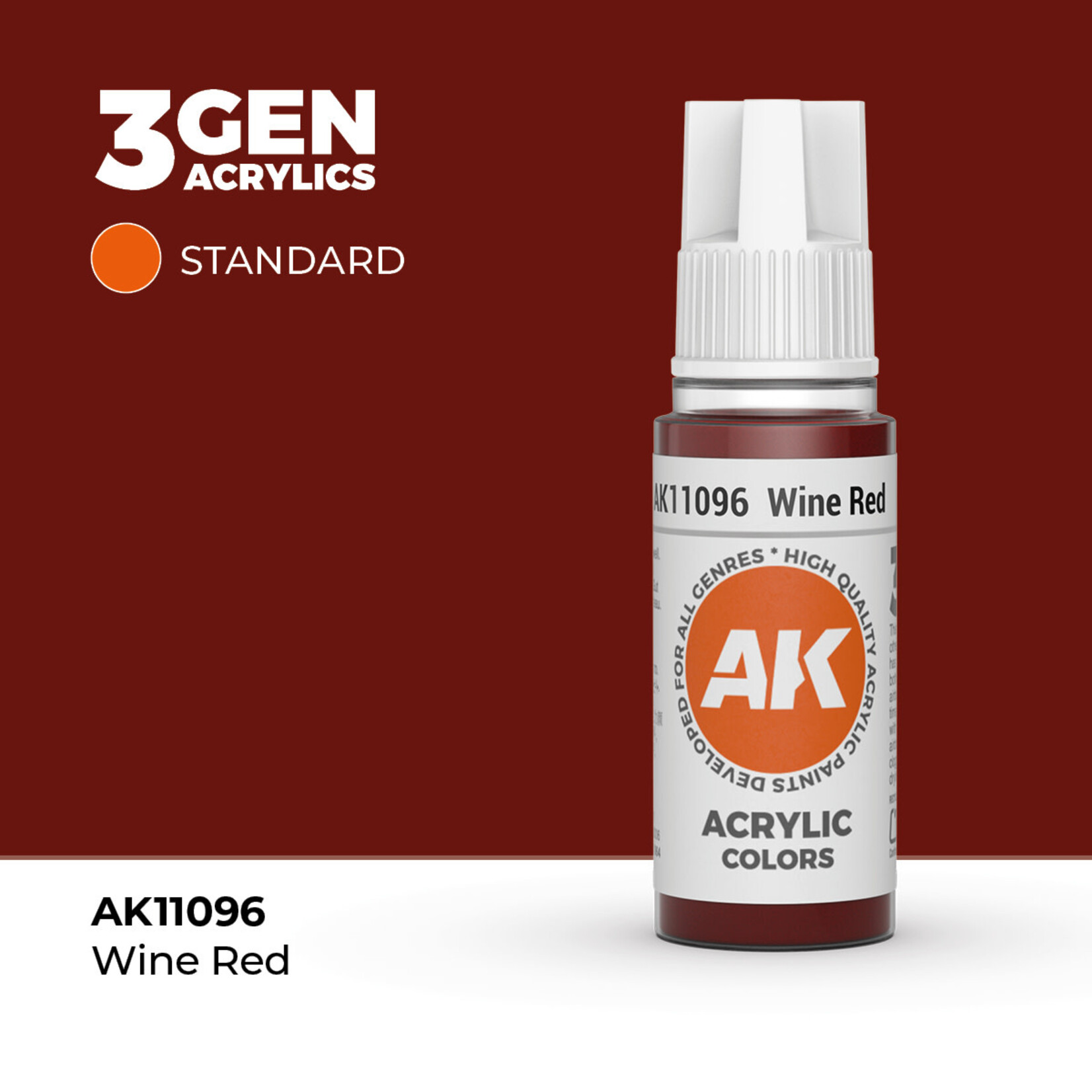 AK Interactive AK Interactive: 3G - Wine Red 17ml - Standard