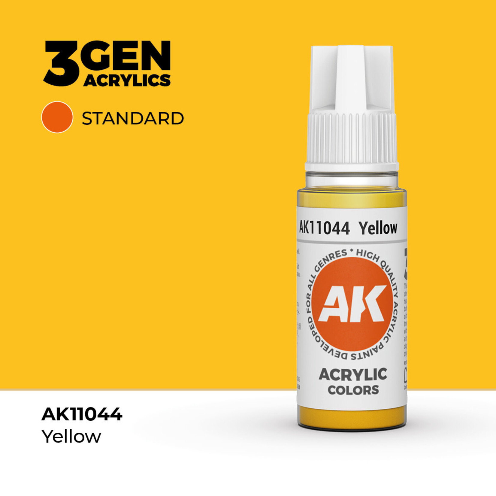 AK Interactive AK Interactive: 3G - Yellow 17ml - Standard