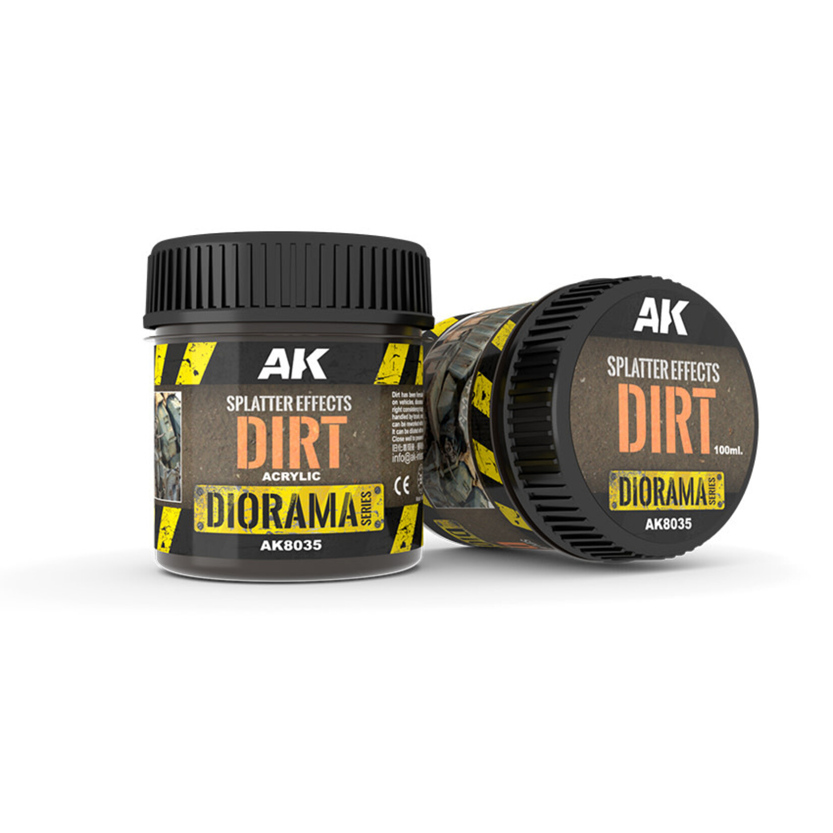 AK Interactive AK Interactive: Acrylic - Dirt Splatter Effects 100ml