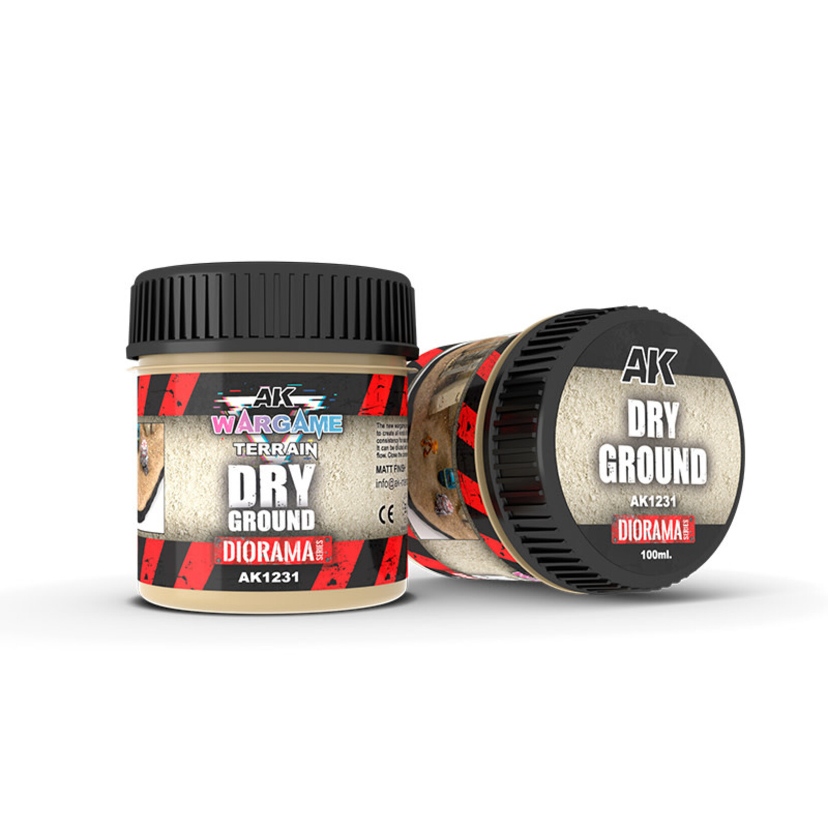 AK Interactive AK Interactive: Acrylic - Dry Ground Terrain 100ml