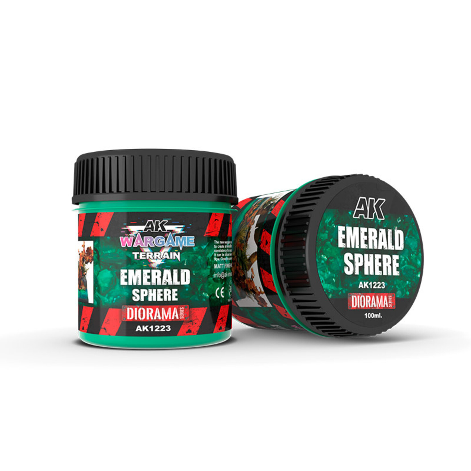 AK Interactive AK Interactive: Acrylic - Emerald Sphere Terrain 100ml