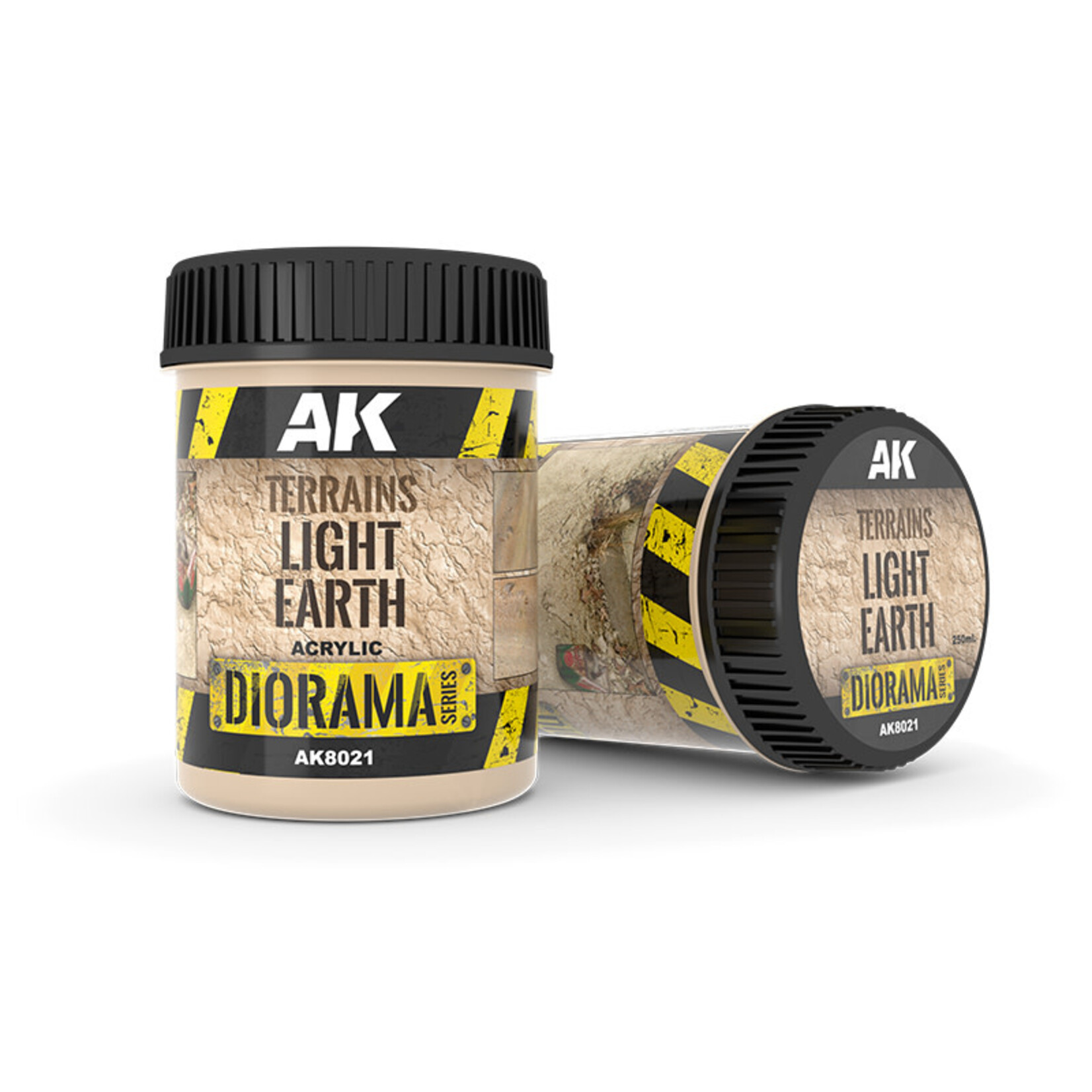 AK Interactive AK Interactive: Acrylic - Light Earth Terrain 250ml