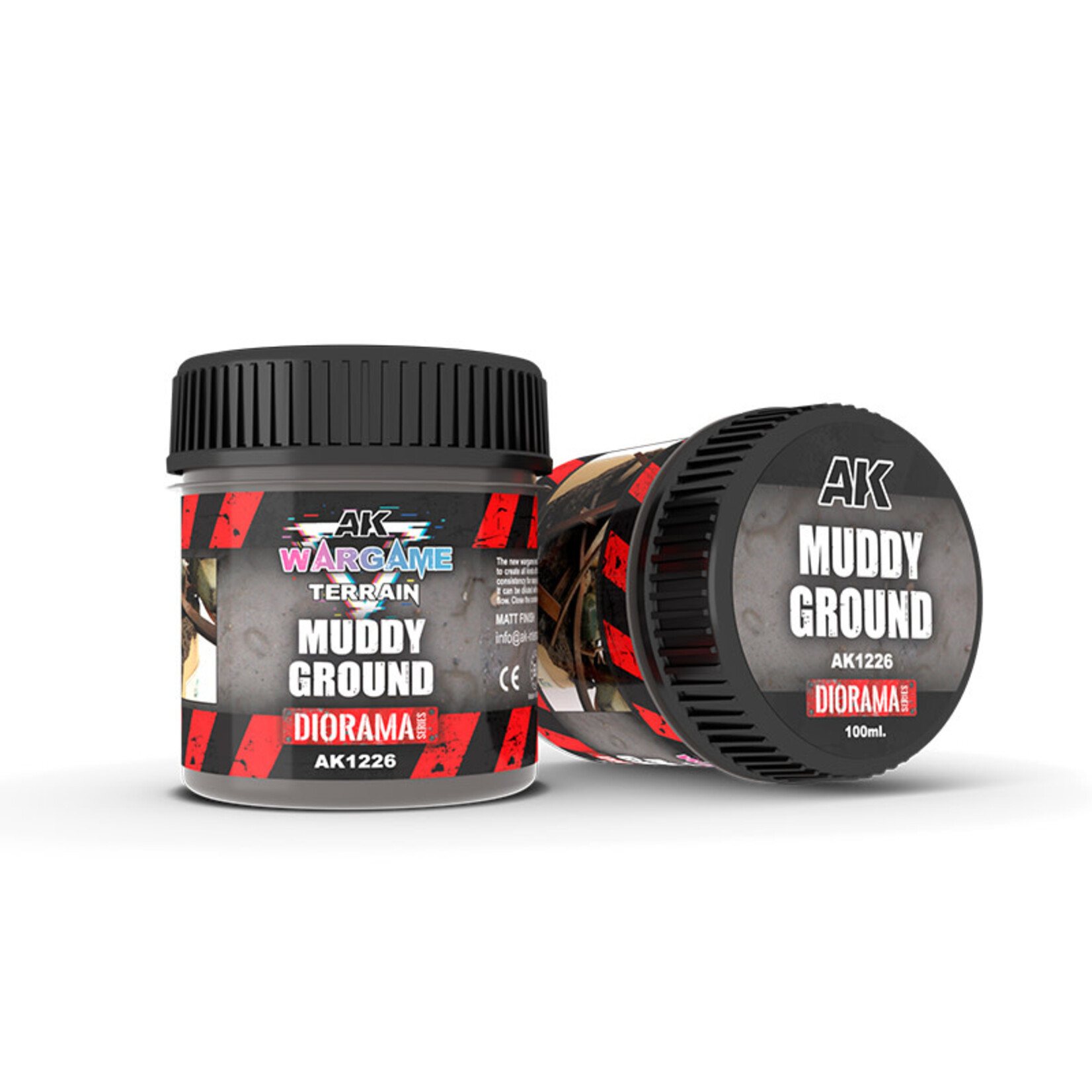 AK Interactive AK Interactive: Acrylic - Muddy Ground Terrain 100ml