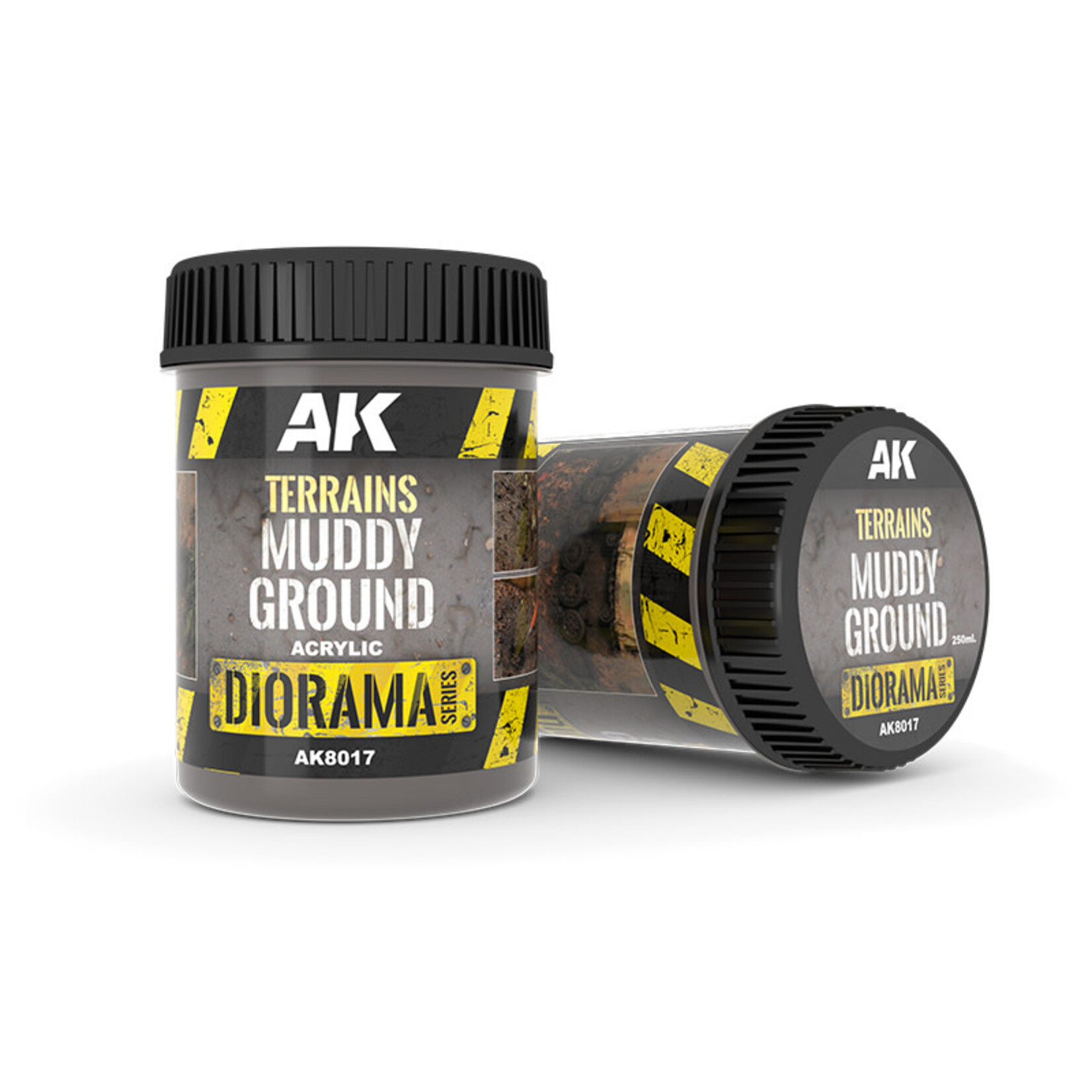 AK Interactive AK Interactive: Acrylic - Muddy Ground Terrain 250ml