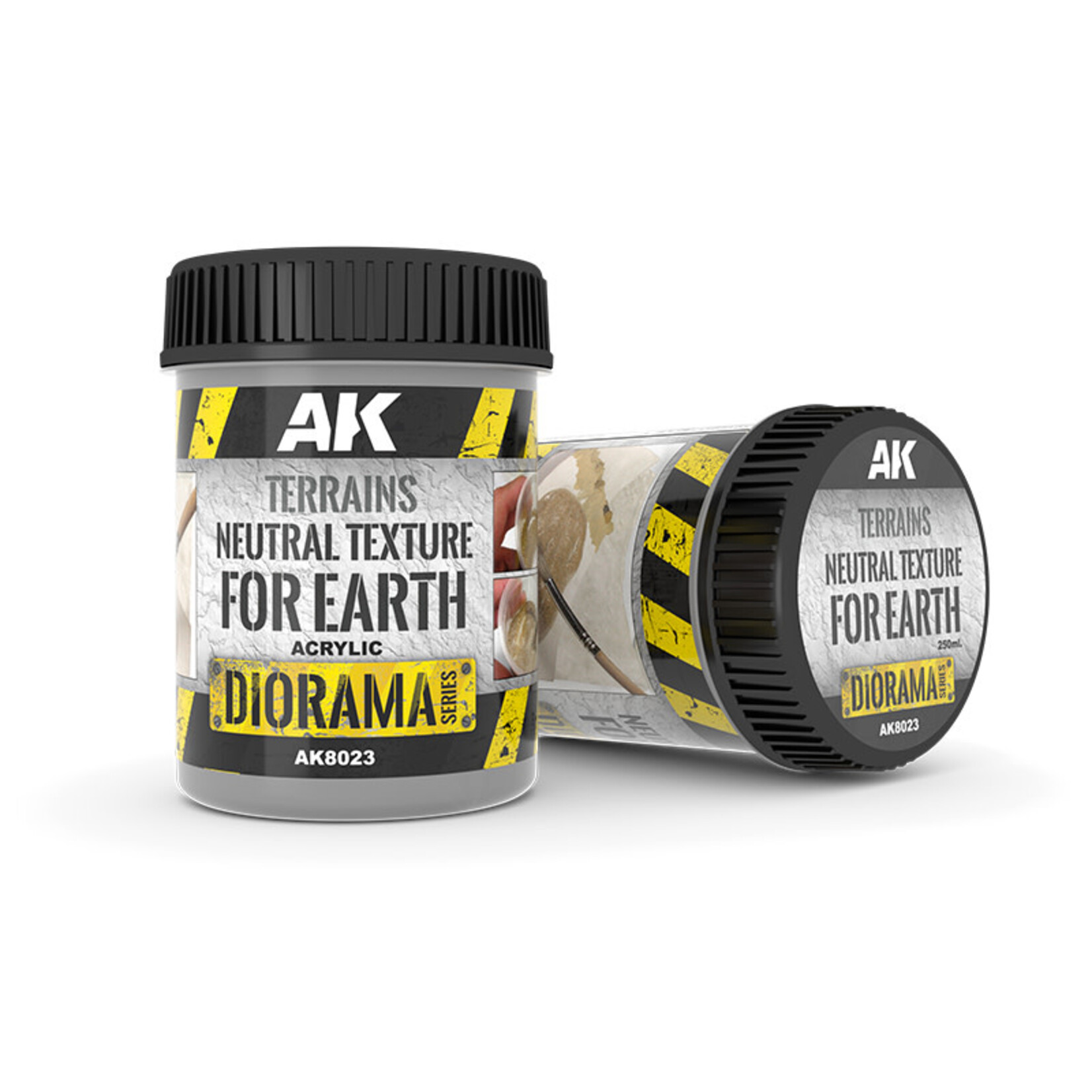 AK Interactive AK Interactive: Acrylic - Neutral Texture Terrain 250ml