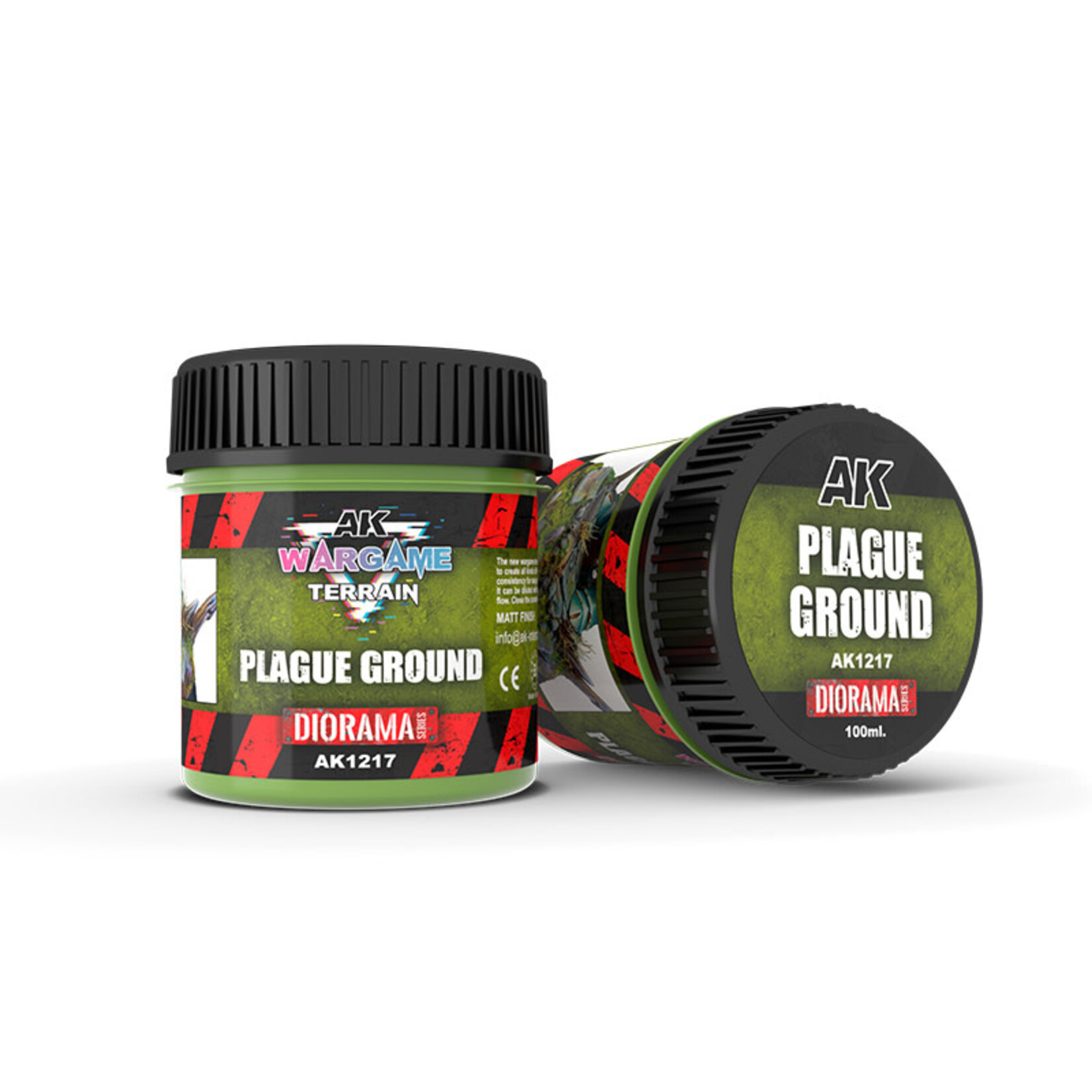 AK Interactive AK Interactive: Acrylic - Plague Ground Terrain 100ml