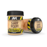 AK Interactive AK Interactive: Acrylic - Sandy Desert Terrain 250ml