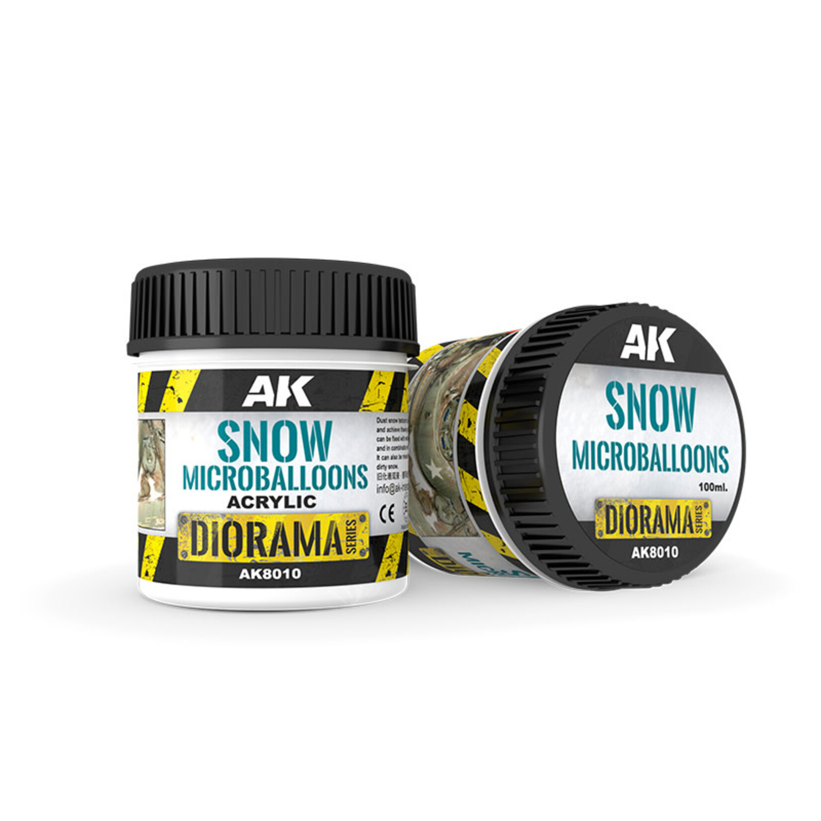 AK Interactive AK Interactive: Acrylic - Snow Microballoons 100ml