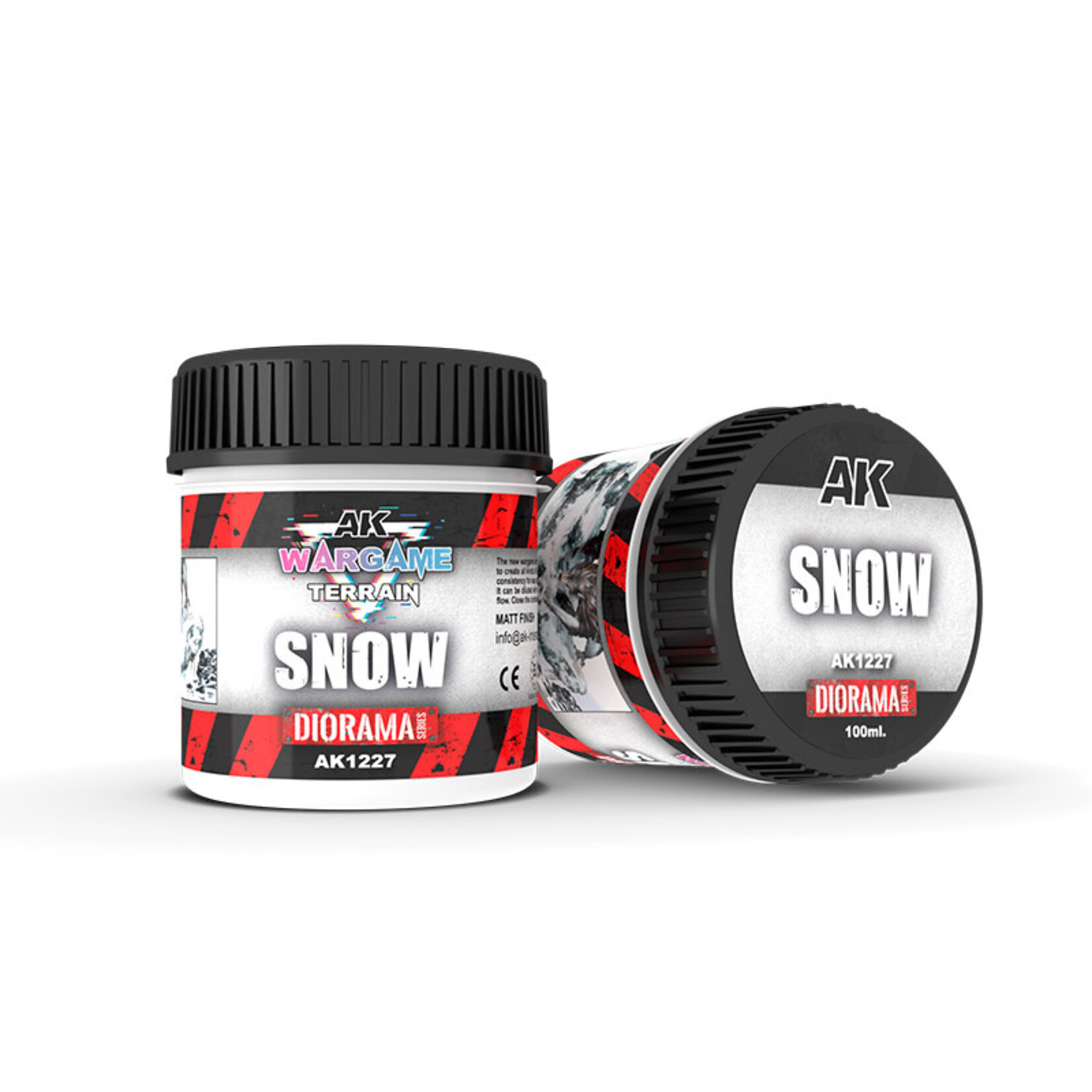 AK Interactive AK Interactive: Acrylic - Snow Terrain 100ml